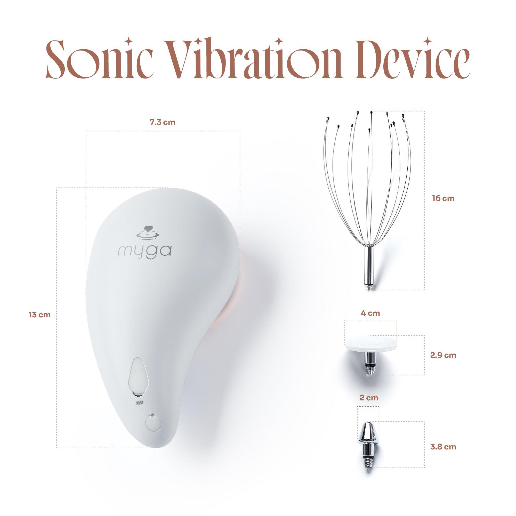 White - Myga - Sonicwave Massager - 2