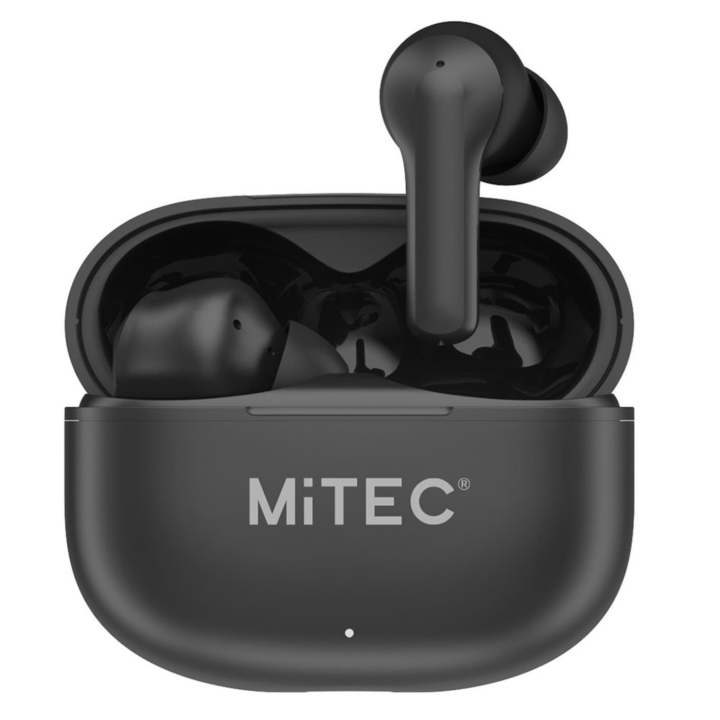 Black - MiTEC - GAME True Wireless Earphones Black - 1