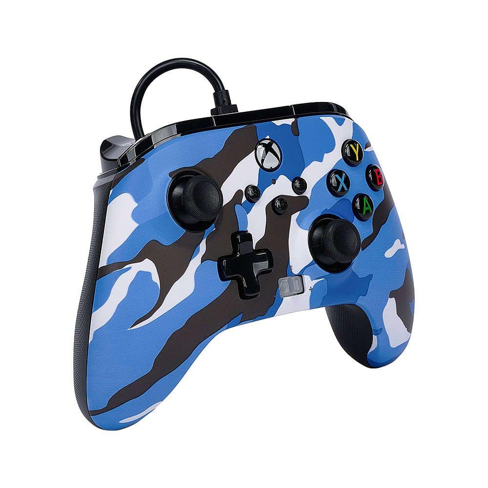 Blue Camo - PowerA - Blue Camo Enhanced Wired Controller Xbox X&S - 4
