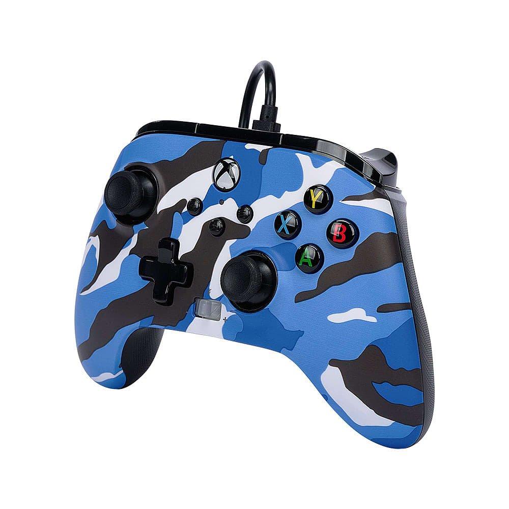 Blue Camo - PowerA - Blue Camo Enhanced Wired Controller Xbox X&S - 5