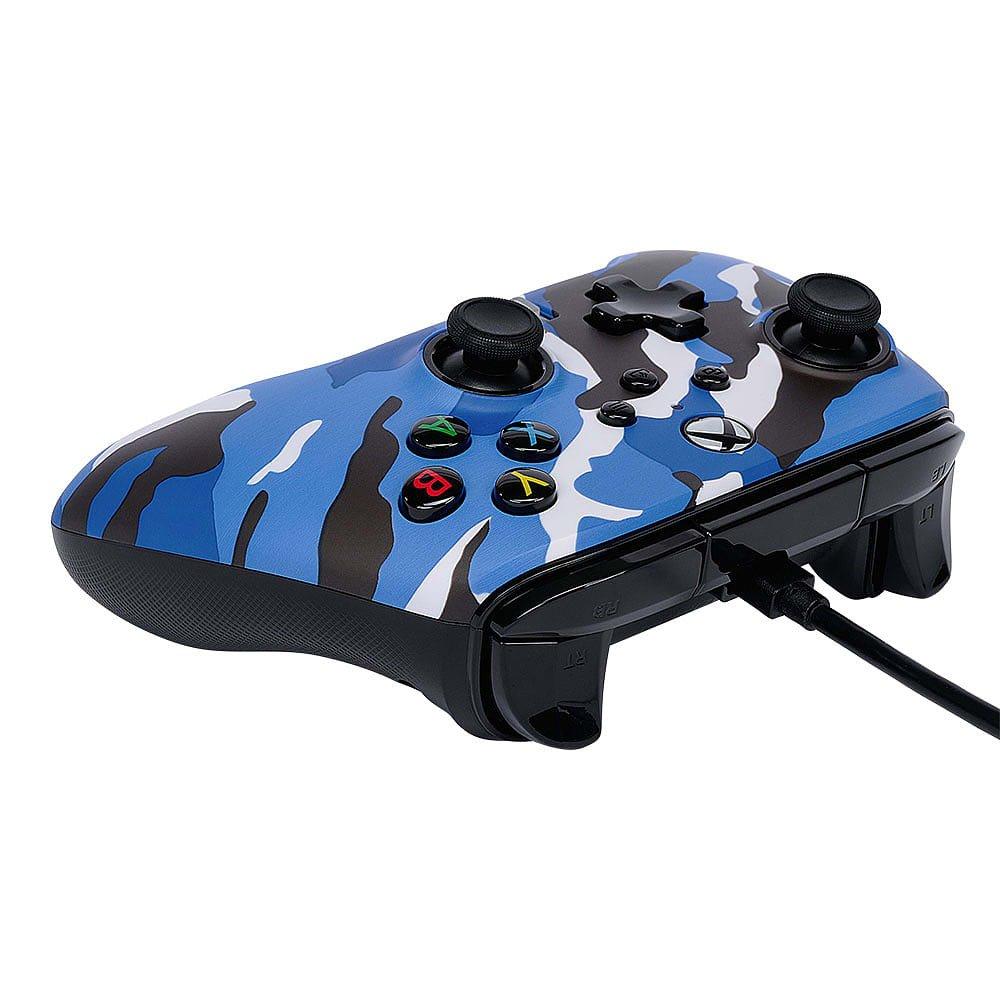 Blue Camo - PowerA - Blue Camo Enhanced Wired Controller Xbox X&S - 7