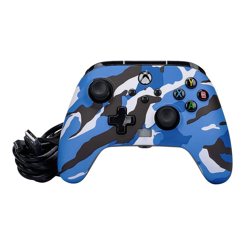 Blue Camo - PowerA - Blue Camo Enhanced Wired Controller Xbox X&S - 9