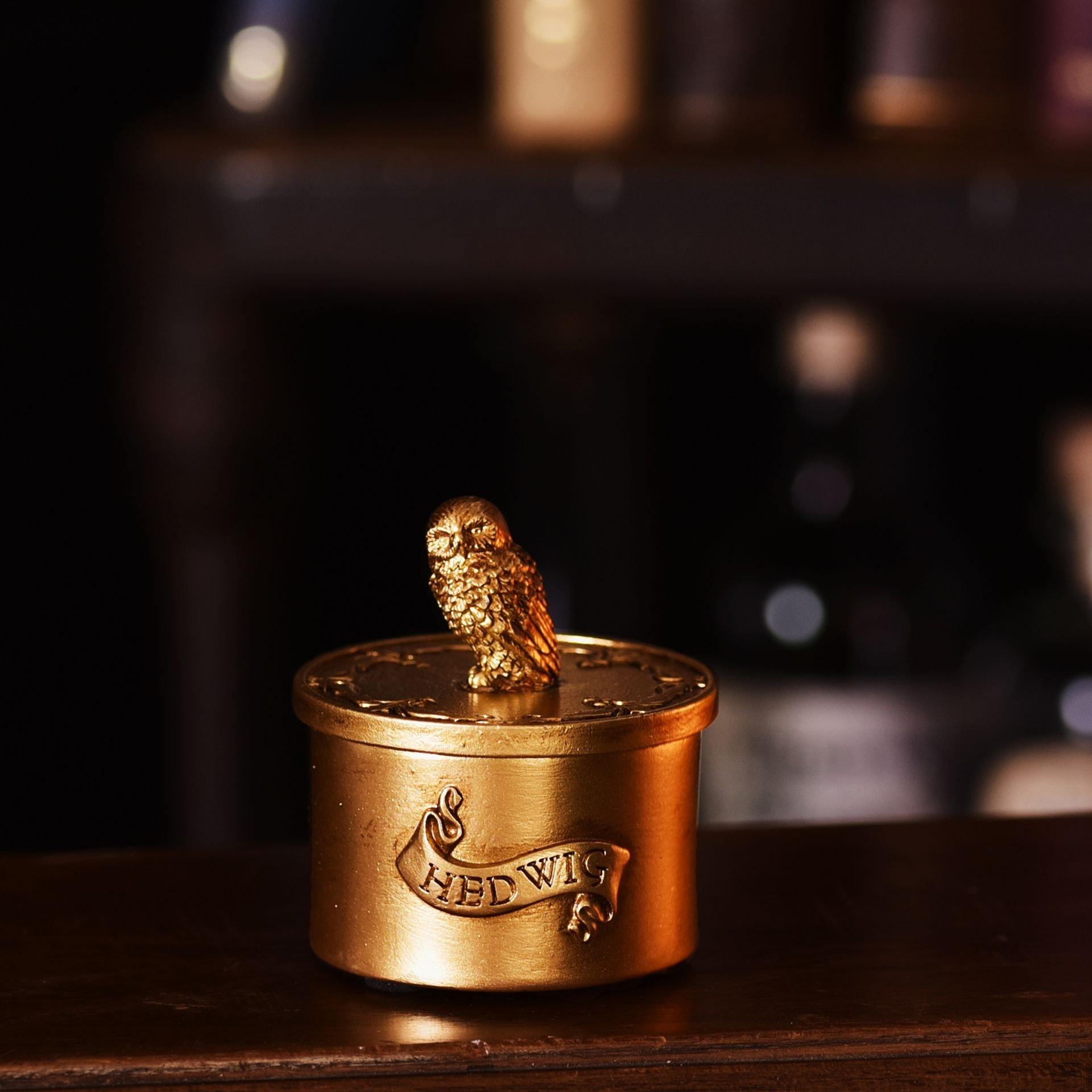 Gold - Harry Potter - Harry Potter Alumni Trinket Box Hedwig - 1