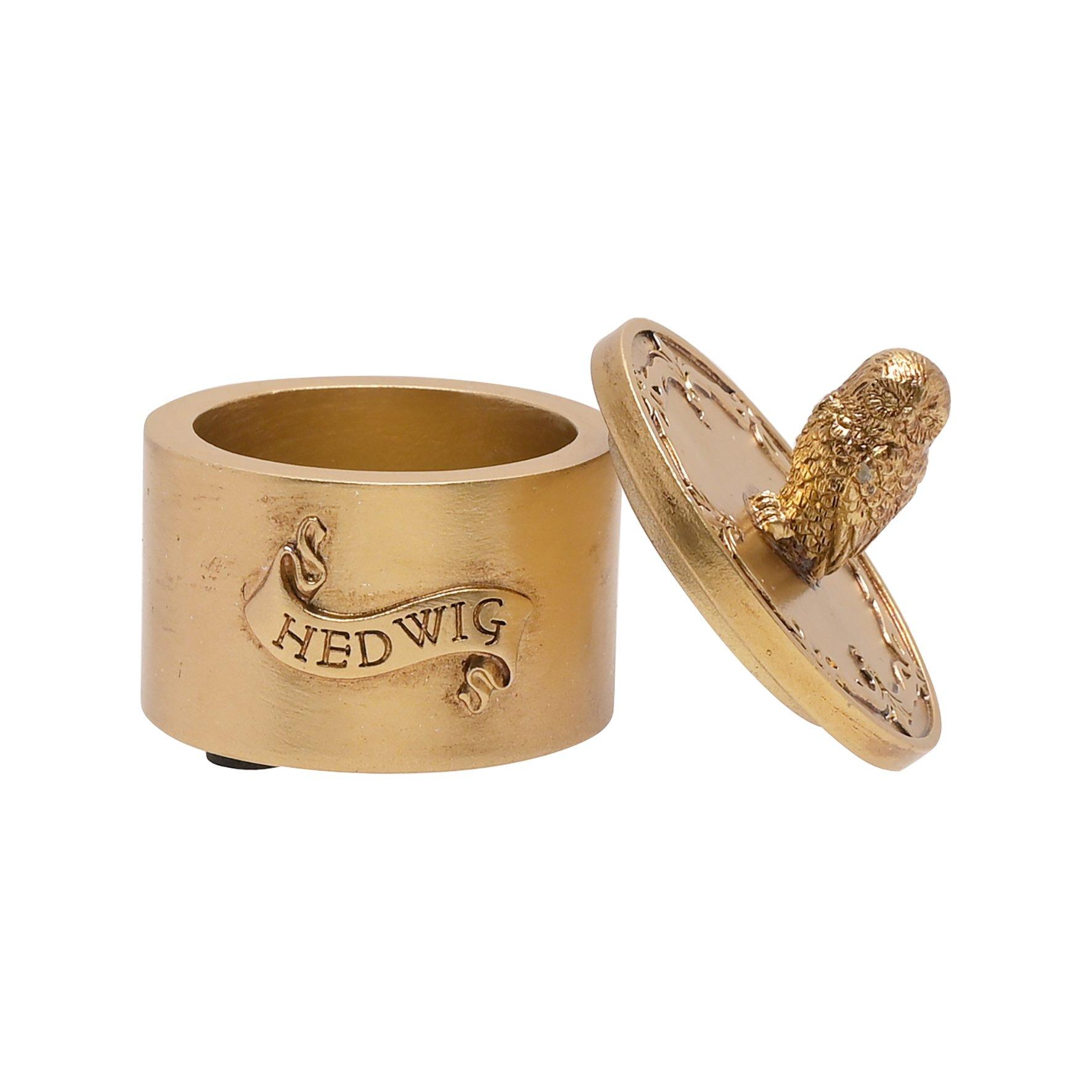 Gold - Harry Potter - Harry Potter Alumni Trinket Box Hedwig - 3