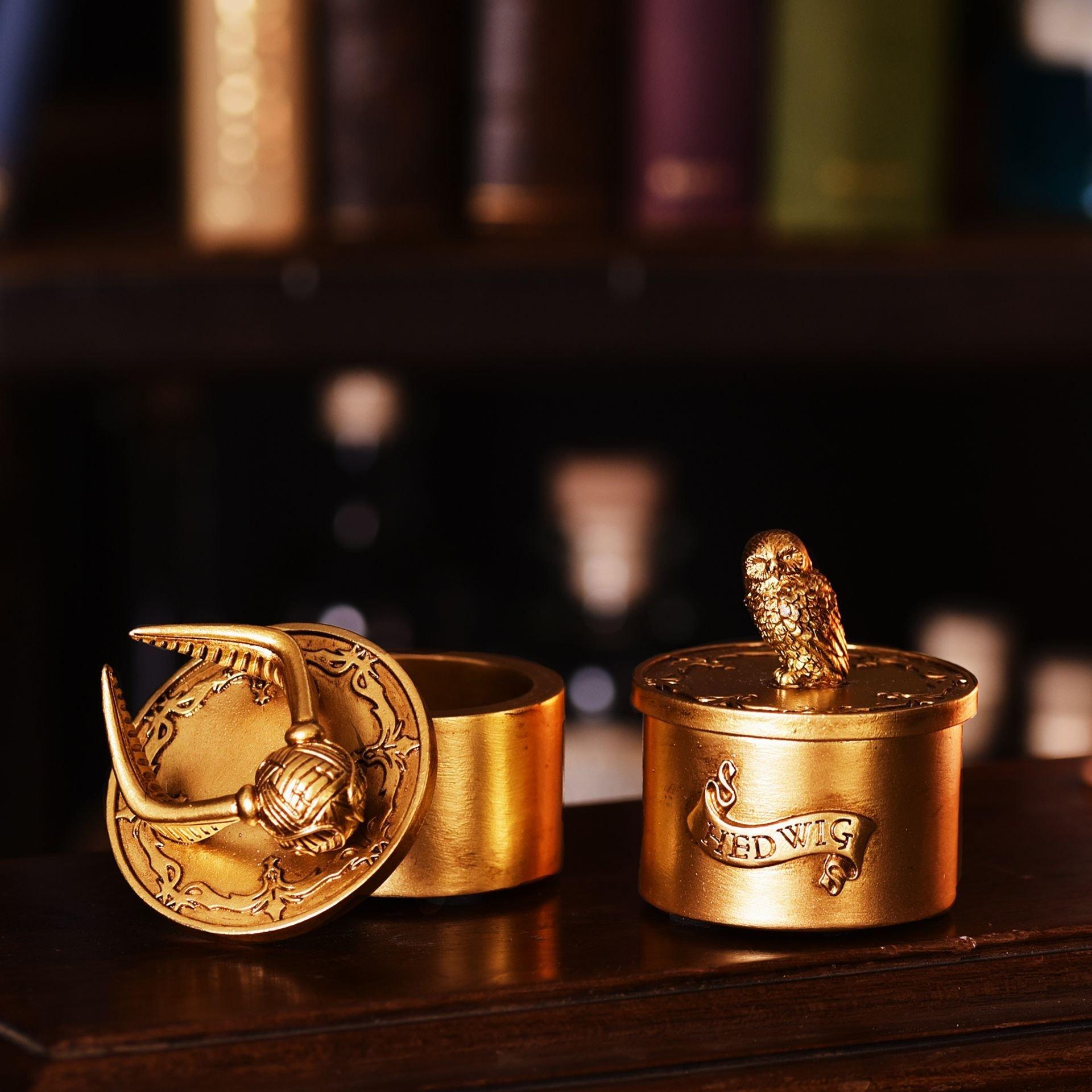 Gold - Harry Potter - Harry Potter Alumni Trinket Box Hedwig - 5
