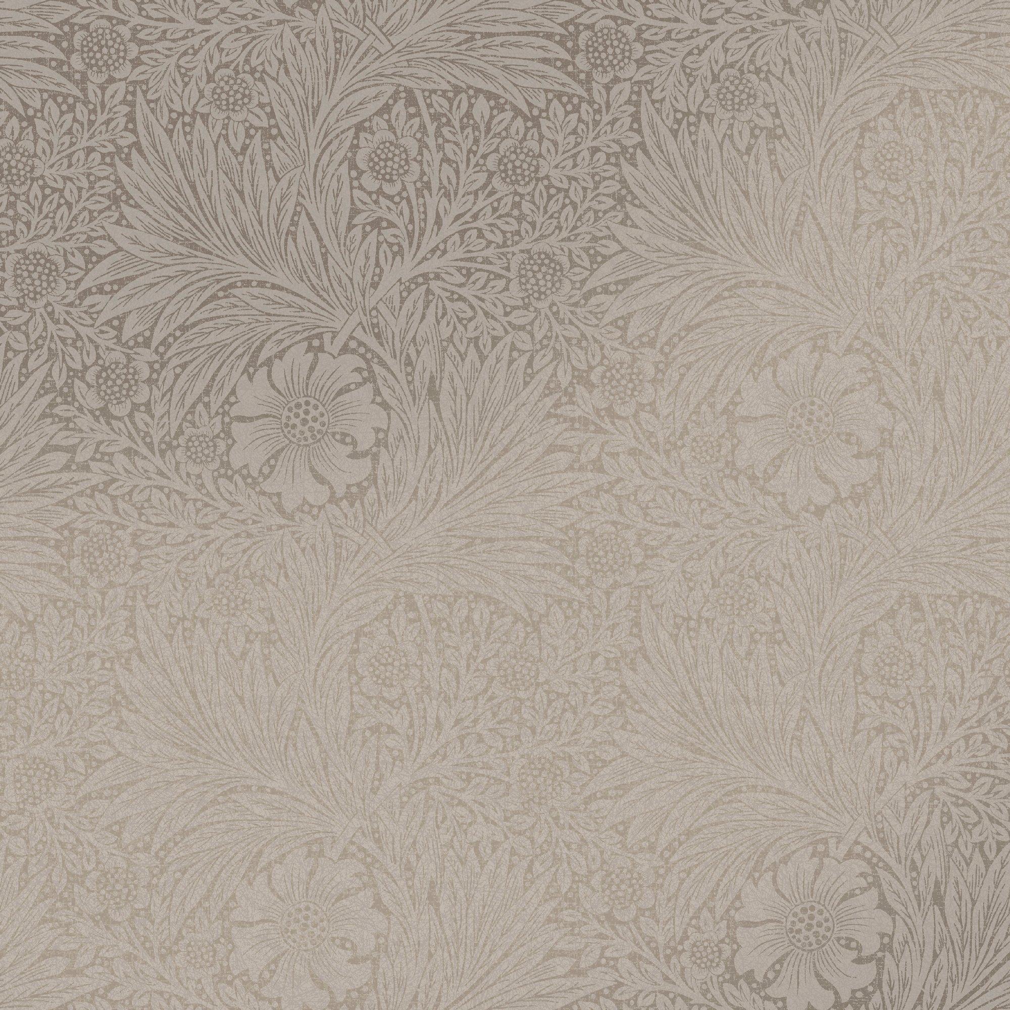 Neutral - William Morris at Home - Marigold Fibrous Neutral Wallpaper - 2