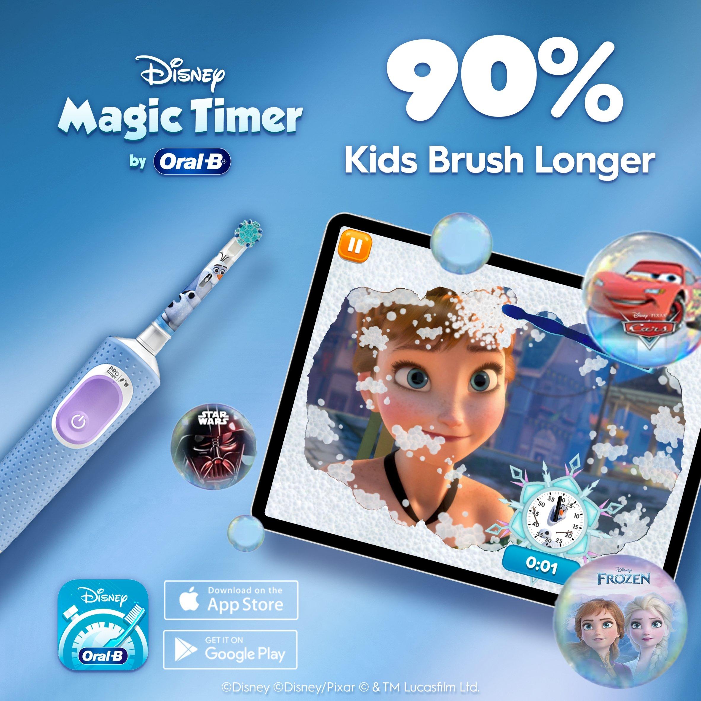 Oral B Oral-B Kids Frozen Vitality Pro Toothbrush + Case | FRASERS