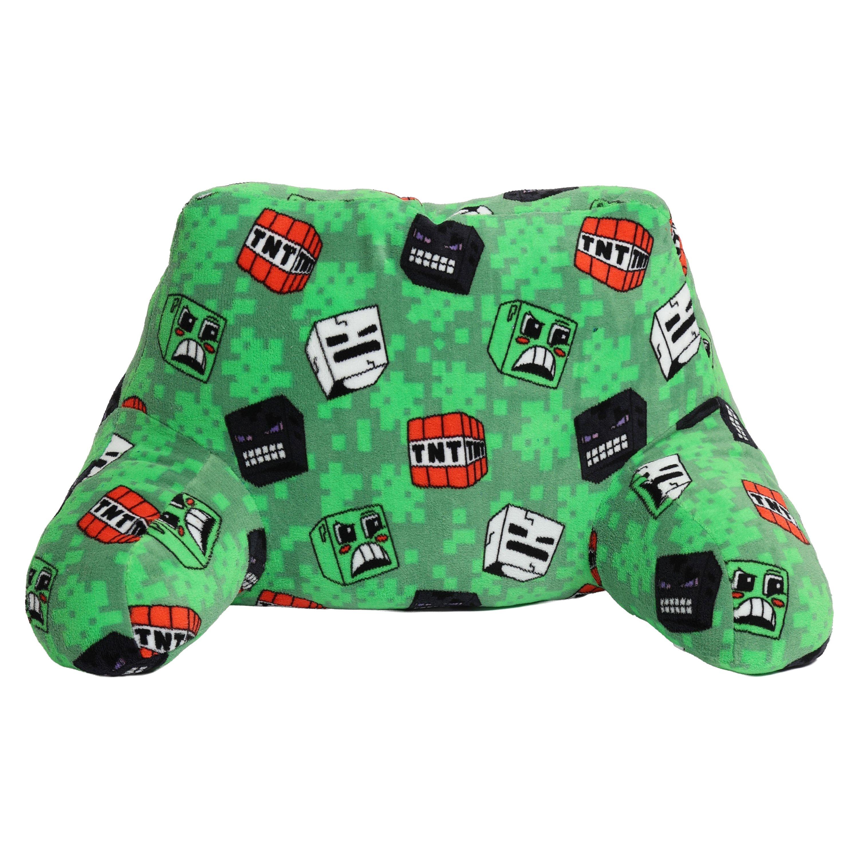 Green - Minecraft - Minecraft Grounds Cuddle Cushion - 1