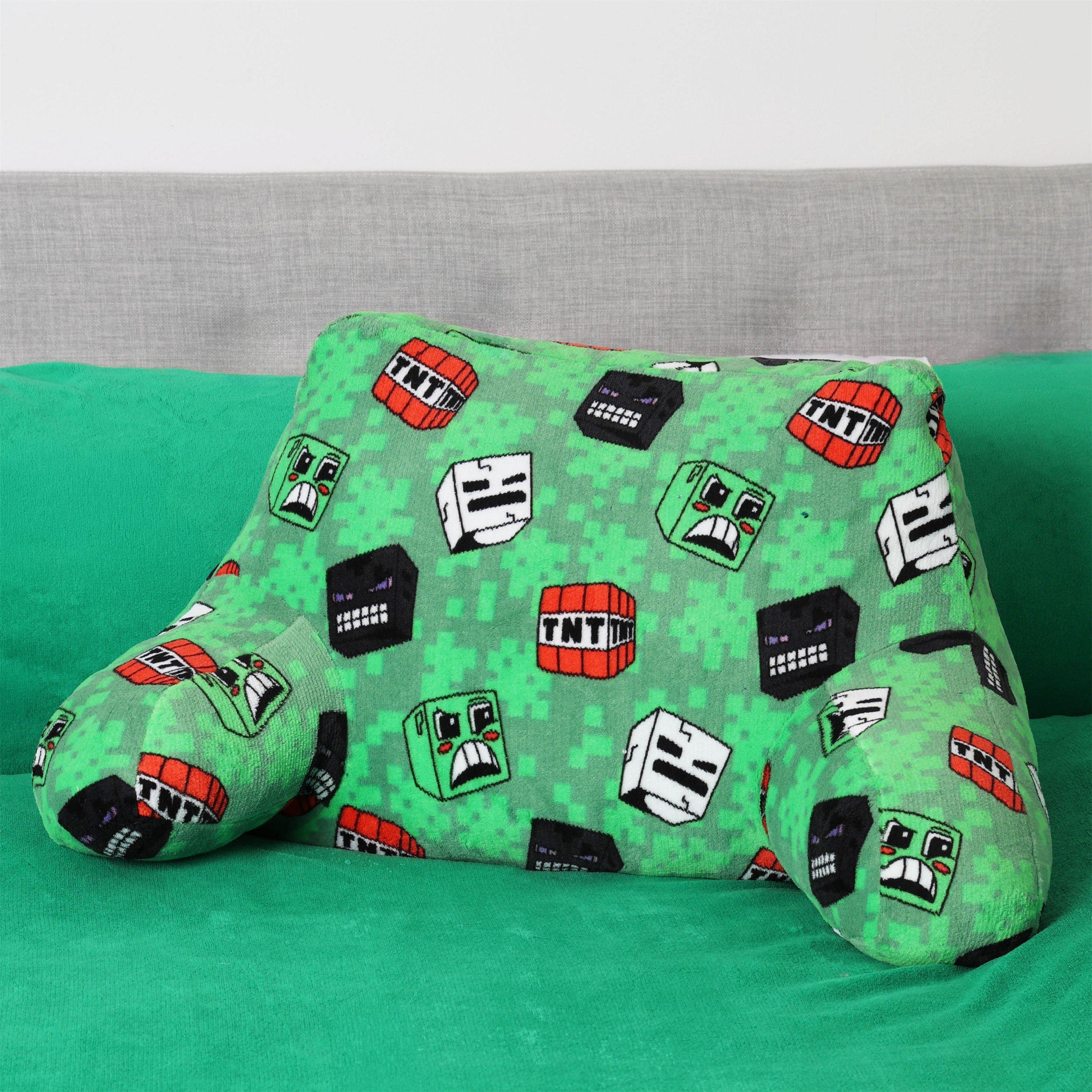 Green - Minecraft - Minecraft Grounds Cuddle Cushion - 2
