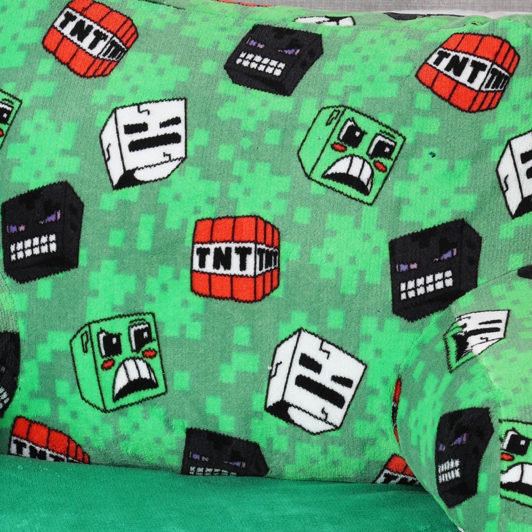 Green - Minecraft - Minecraft Grounds Cuddle Cushion - 5