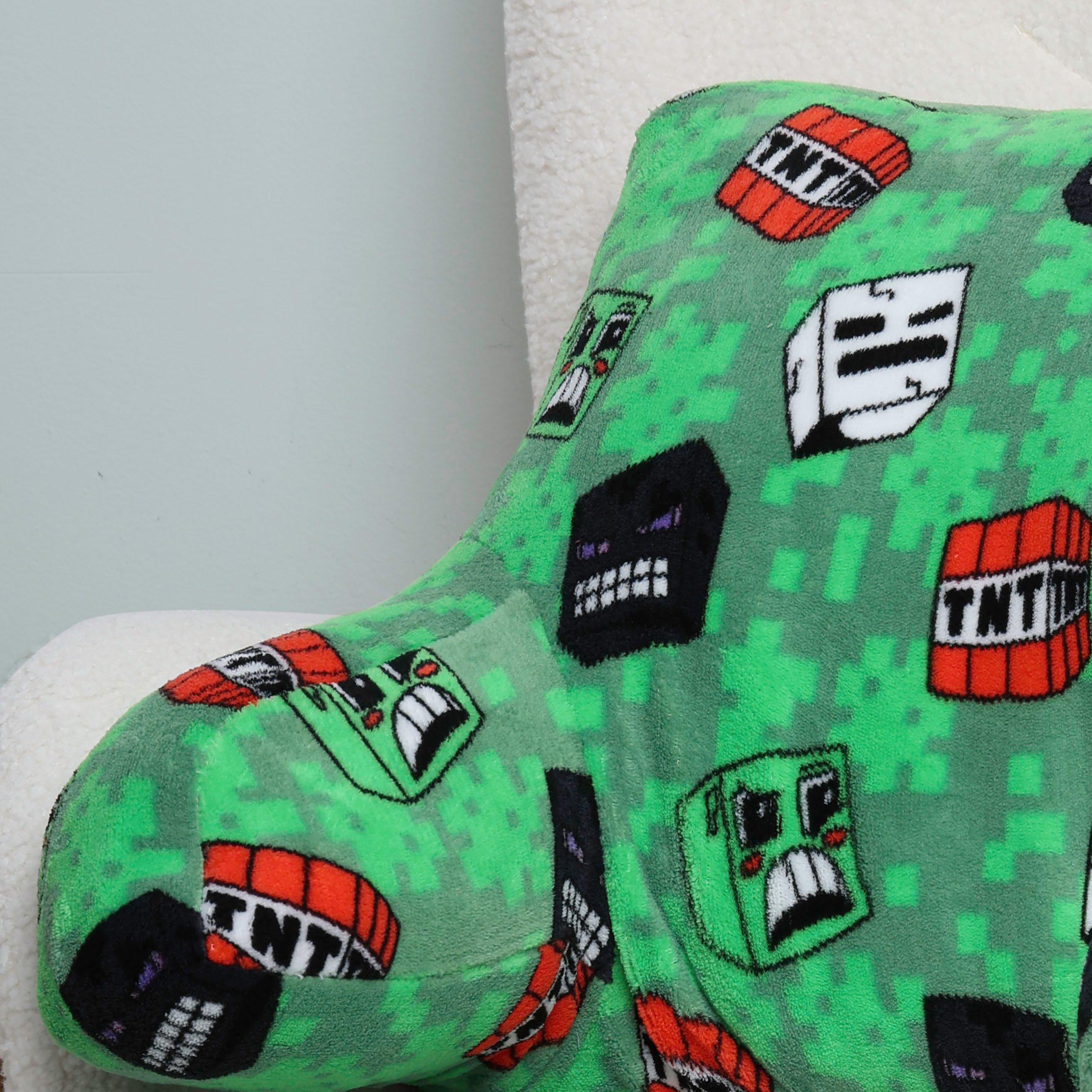 Green - Minecraft - Minecraft Grounds Cuddle Cushion - 8