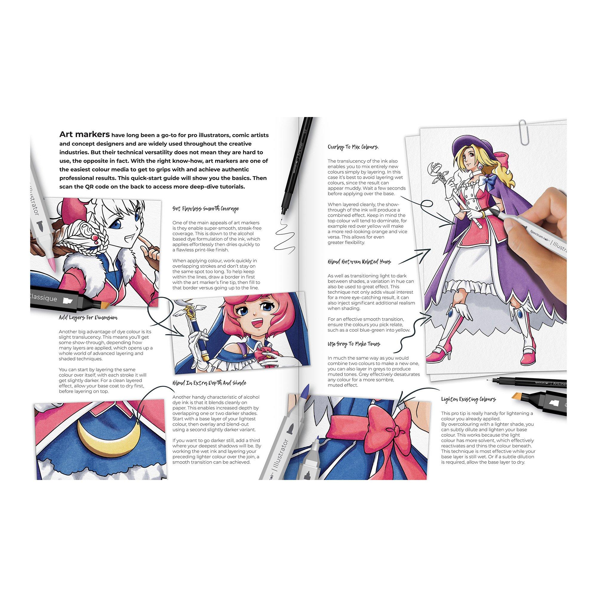 Multi - Crafters Companion - Spectrum Noir Pro Colour Art Kit Celestial Maidens - 4