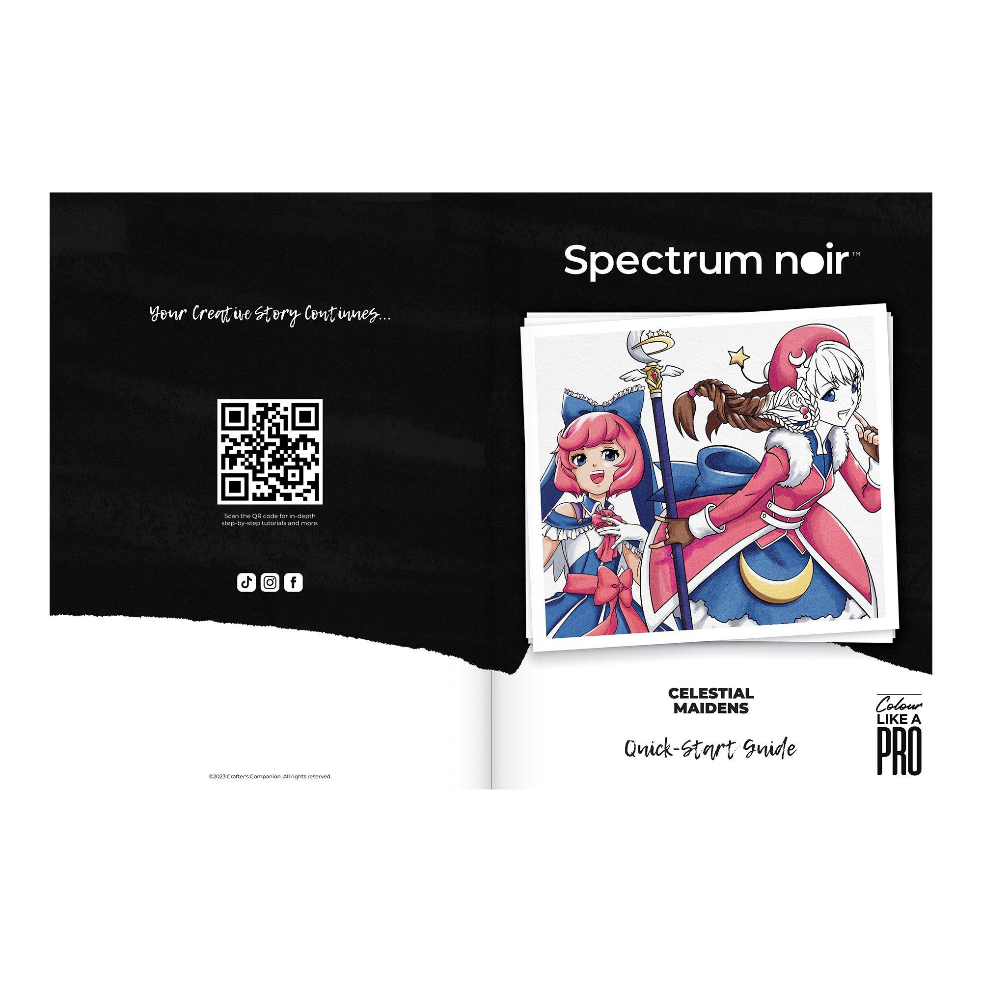 Multi - Crafters Companion - Spectrum Noir Pro Colour Art Kit Celestial Maidens - 8