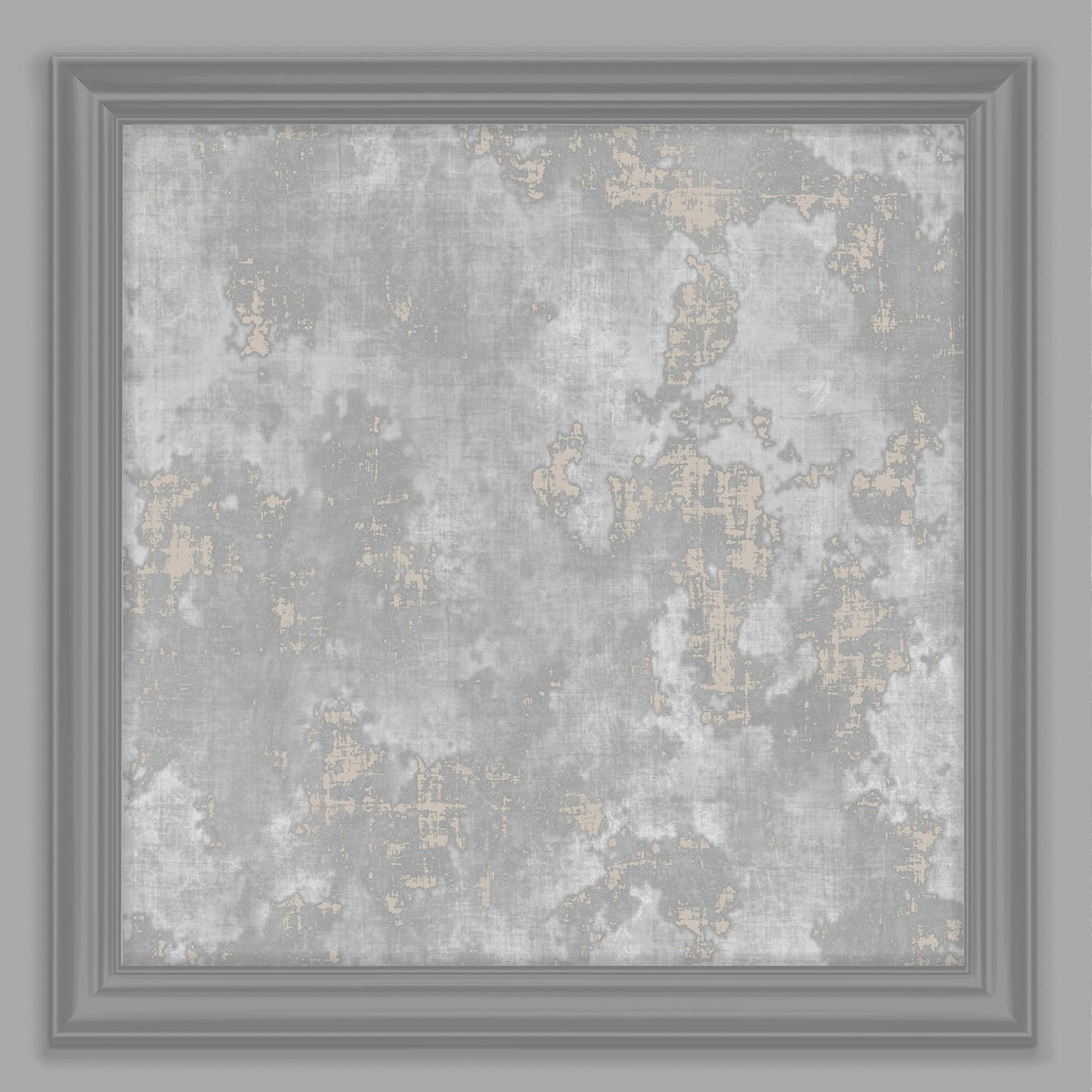 Grey - Fresco - Urban Texture Grey Panel Wallpaper - 3