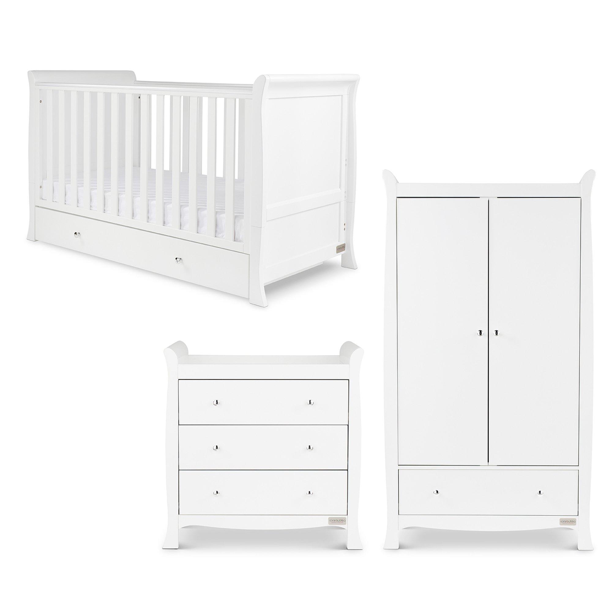 White - Ickle Bubba - Snowdon Classic 3 Piece Furniture Set - 7