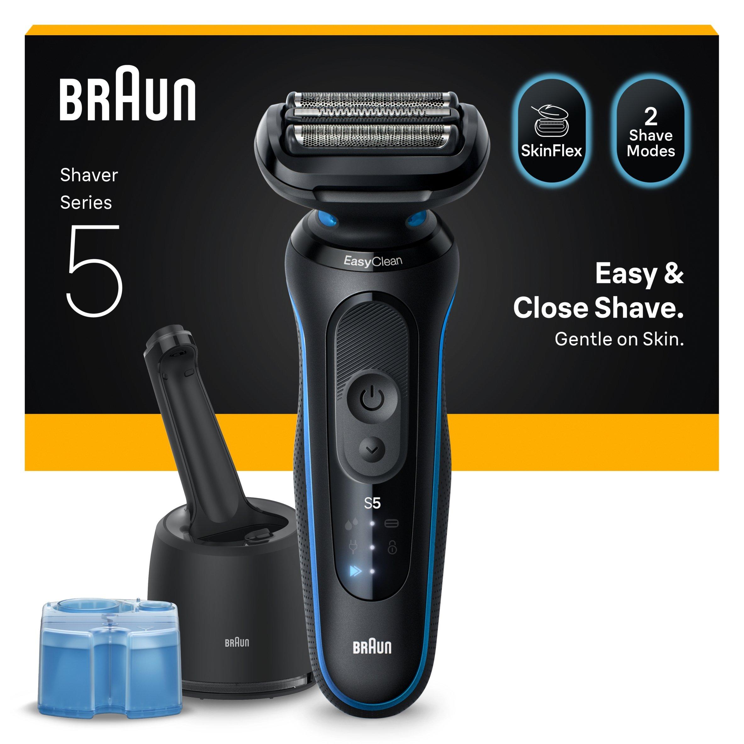 Black - Braun - Braun Series 5 Shaver 52-B7000CC - 1