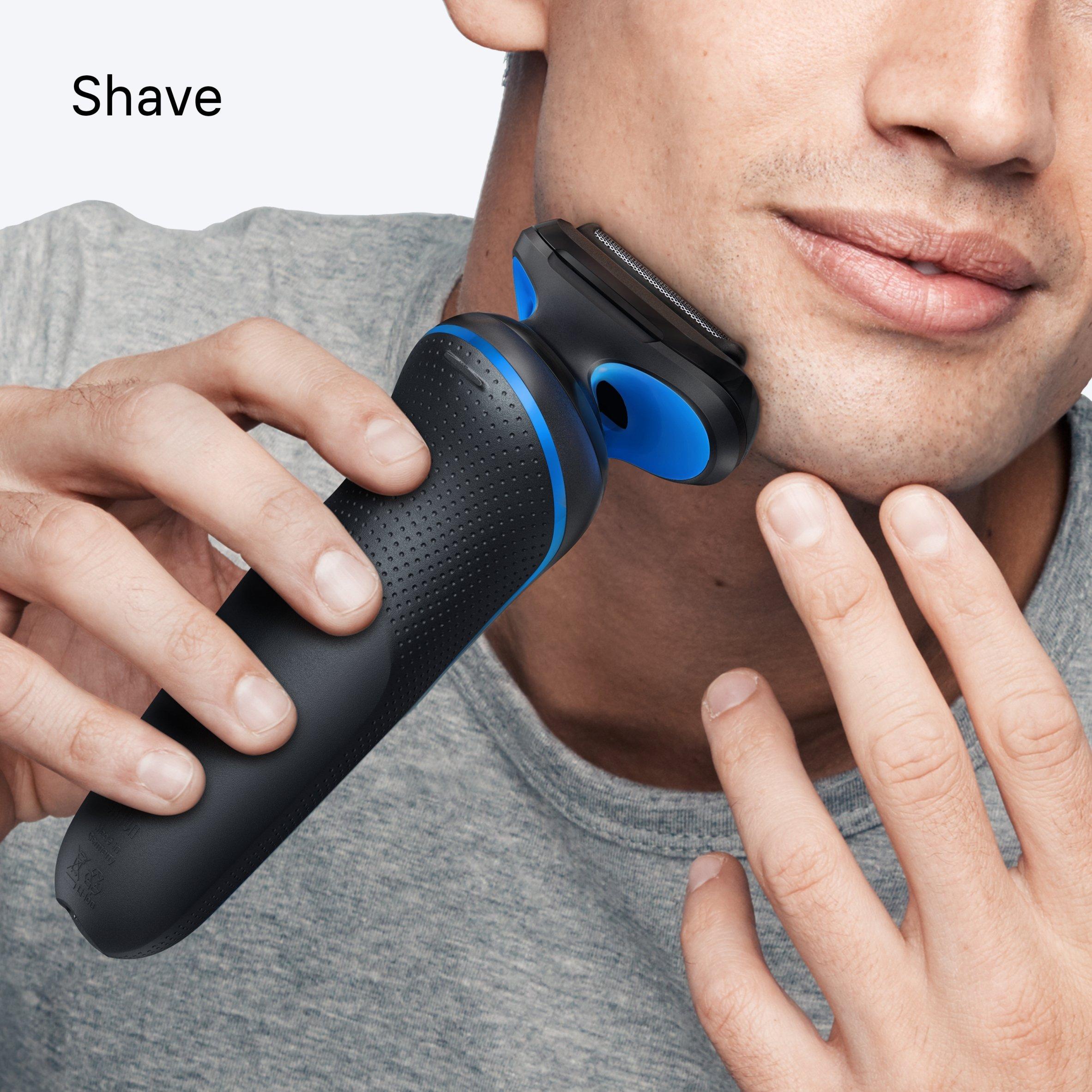 Black - Braun - Braun Series 5 Shaver 52-B7000CC - 6