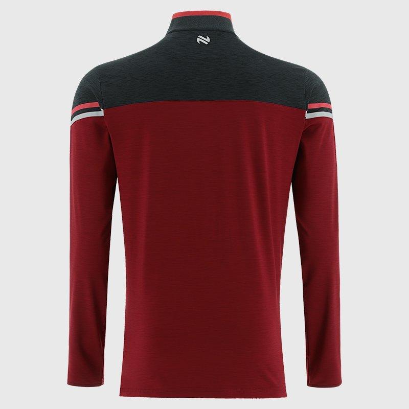 Salsa/Blk/Red - ONeills - ONeills Derry Sedona Half Zip Top Junior - 2