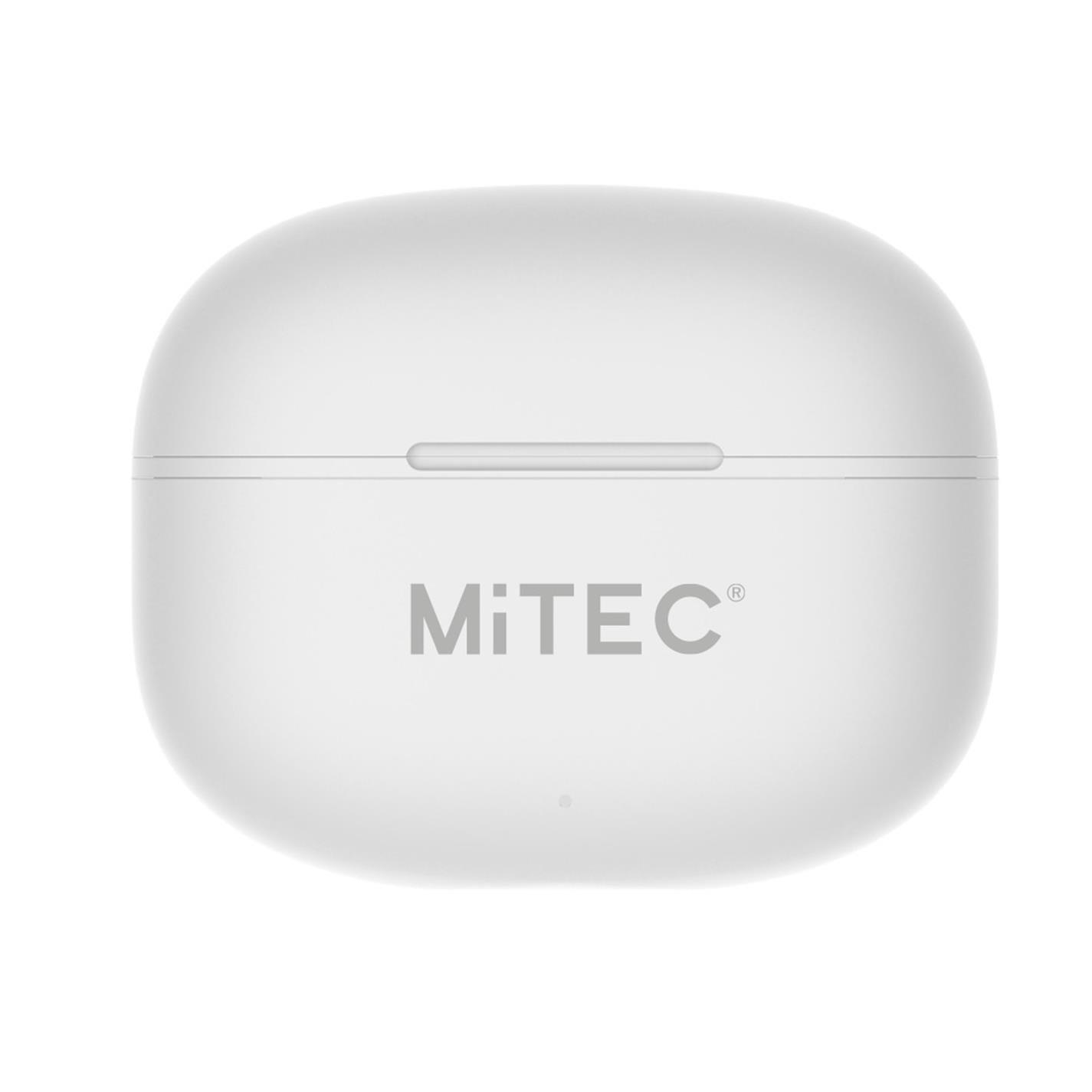 Blanc - MiTEC - True Wireless Earbuds White - 2