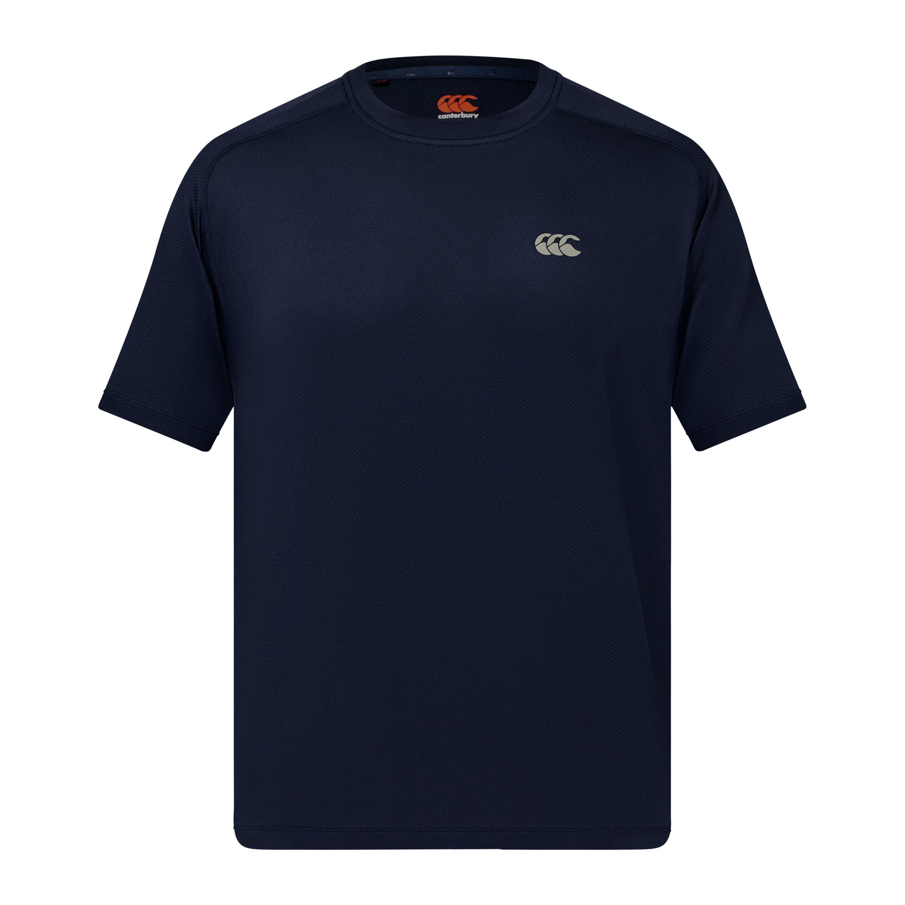 Canterbury Men's Tempo Short Sleeve Performance T-Shirt - Navy - M