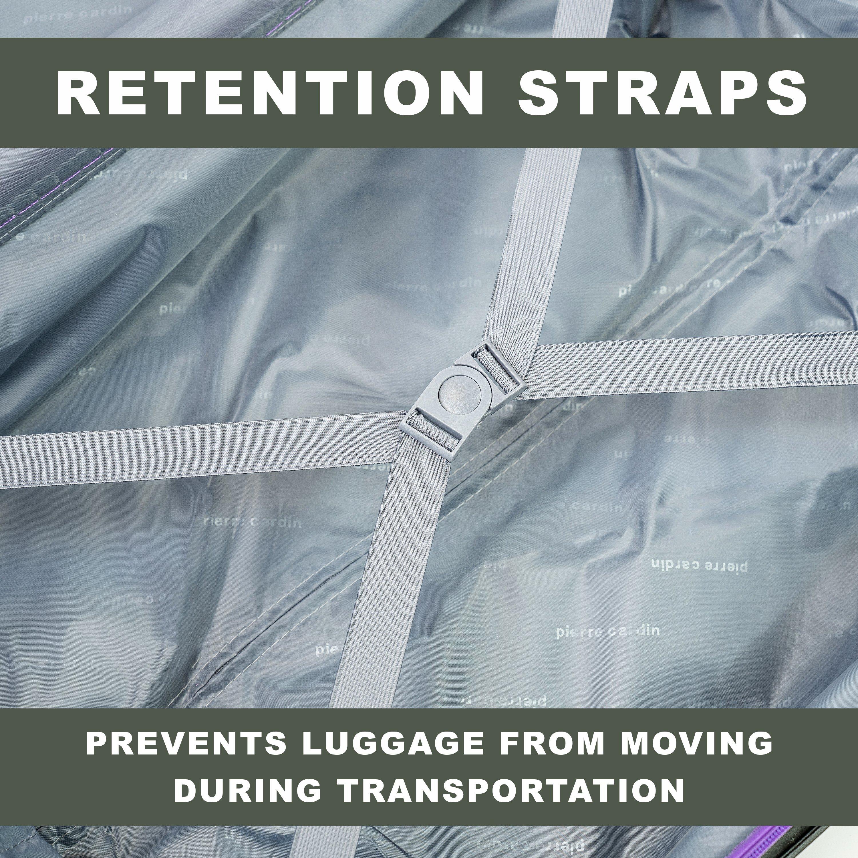 Charcoal Grey - Pierre Cardin - Soleil Hard Shell Cabin Suitcase Small Luggage - 6