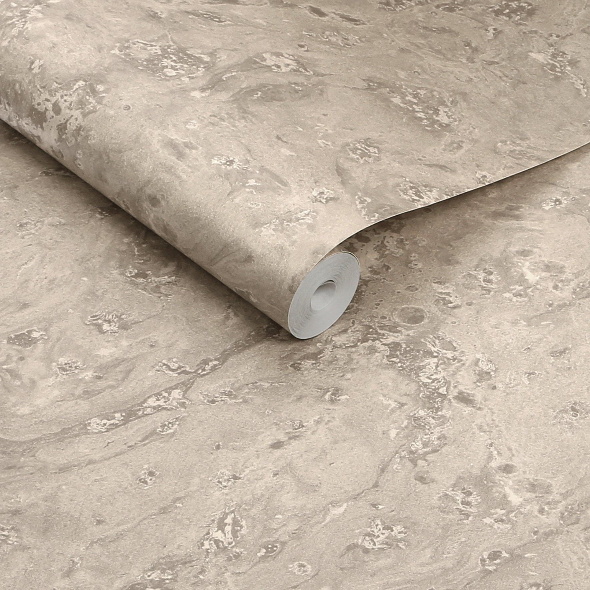 Almond - Abigail Ahern - Abigail Ahern Boheme Marble Almond Wallpaper - 3