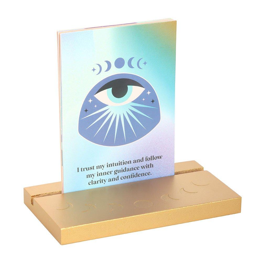 Purple - Something Different - Aura Affirmation Cards with Wooden Stand - 2