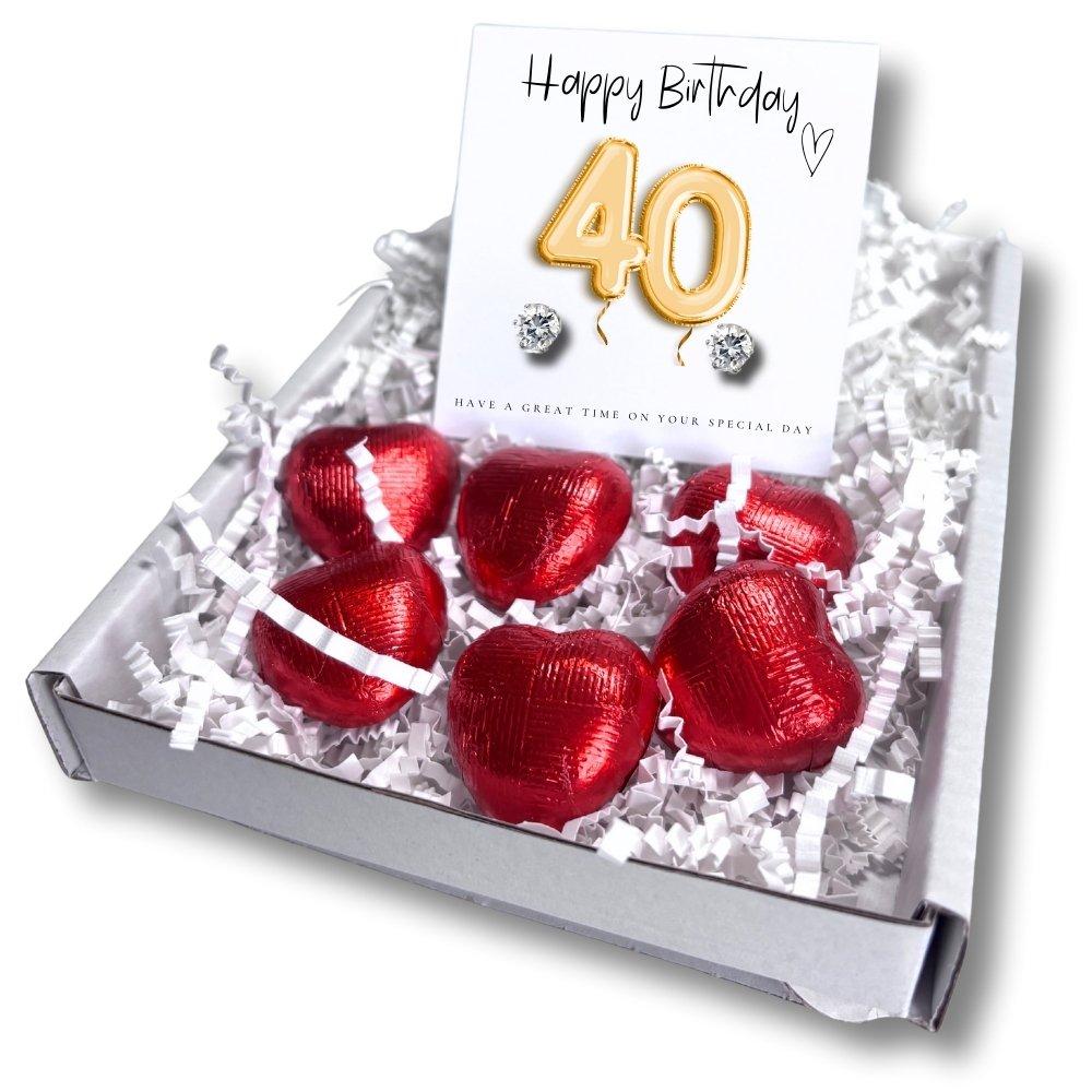 Silver - Aye Do Gifts - 40th Birthday Mini Gift Hamper - Earrings 8402 - 1
