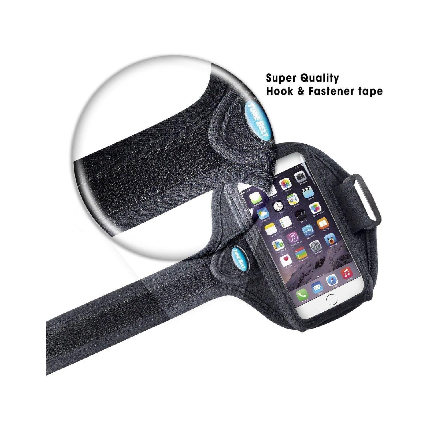 Black - Tune Belt - AB91 Armband - Thin/ No Case - 2