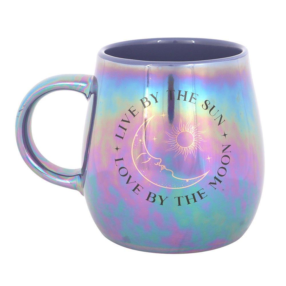 Multi - Something Different - Live by the Sun Love by the Moon Iridescent Mug - 2