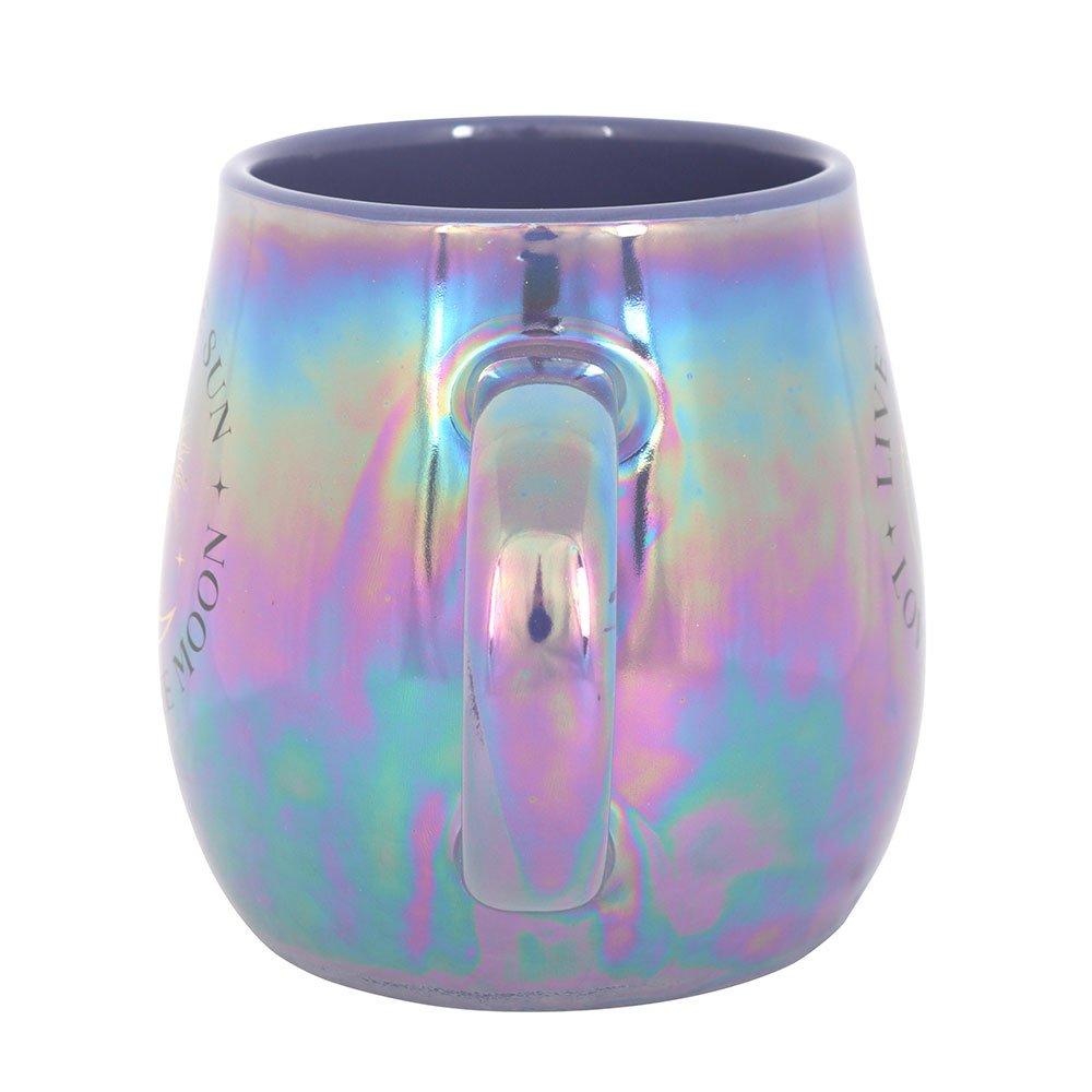 Multi - Something Different - Live by the Sun Love by the Moon Iridescent Mug - 3