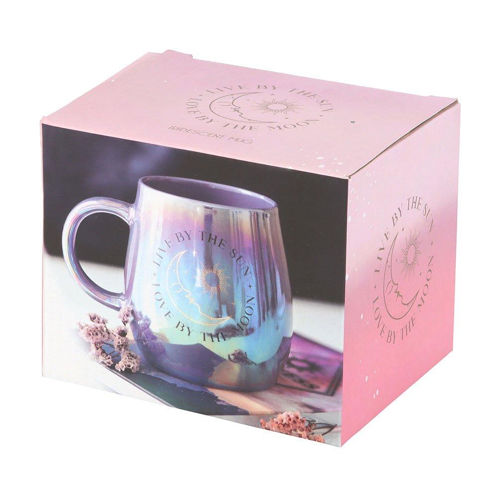 Multi - Something Different - Live by the Sun Love by the Moon Iridescent Mug - 5
