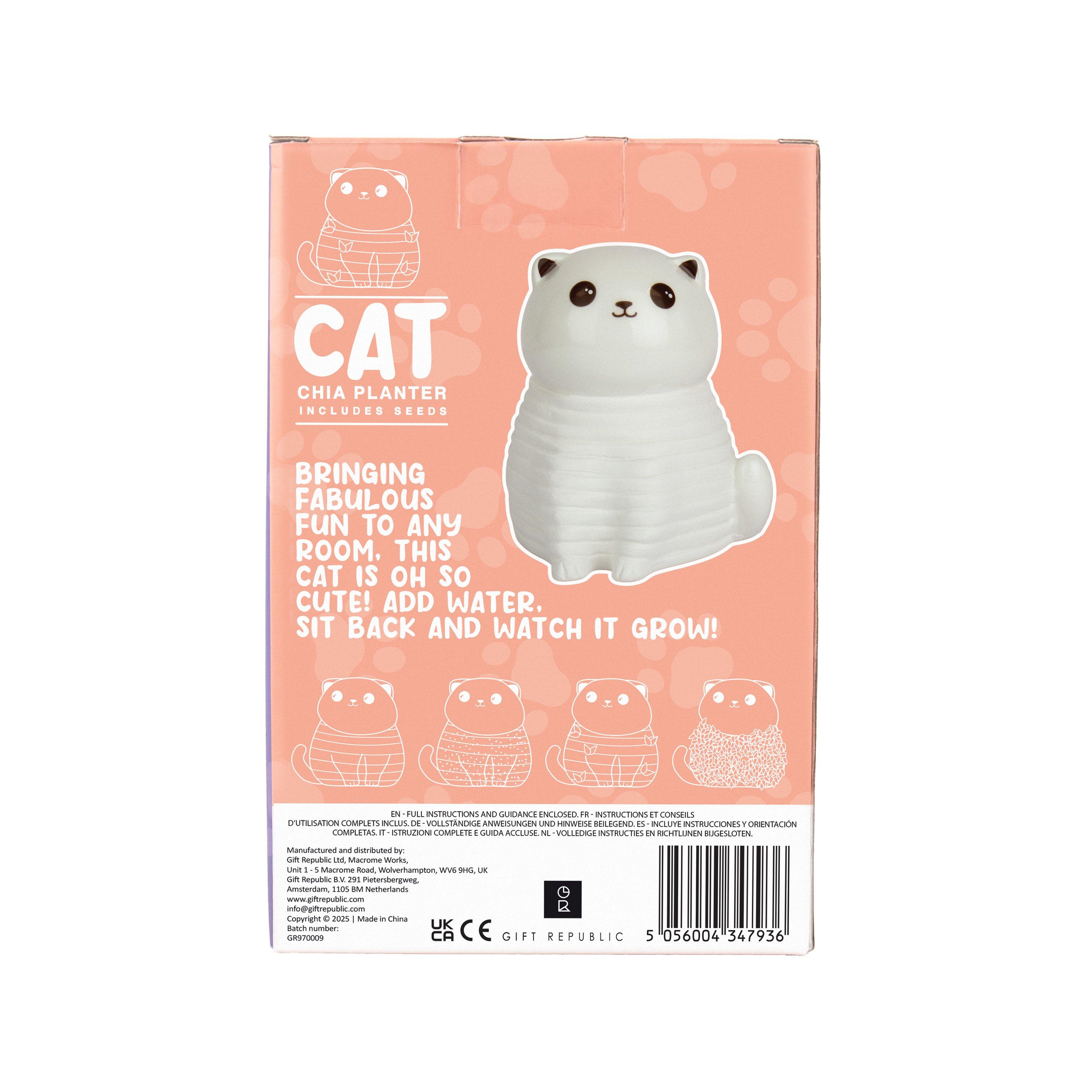 Multi - Gift Republic - CAT CHIA PLANTER - 7