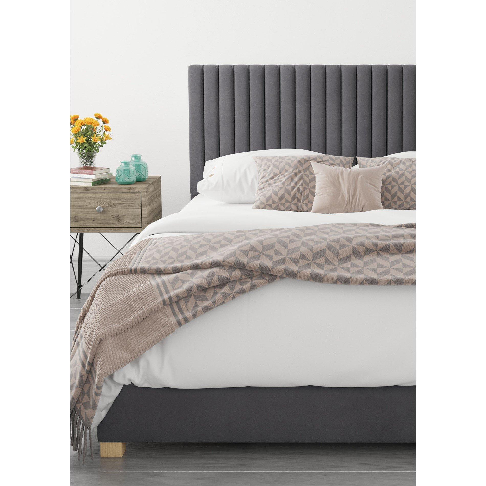 Steel - Aspire - Grant Ottoman Storage Bed - 3