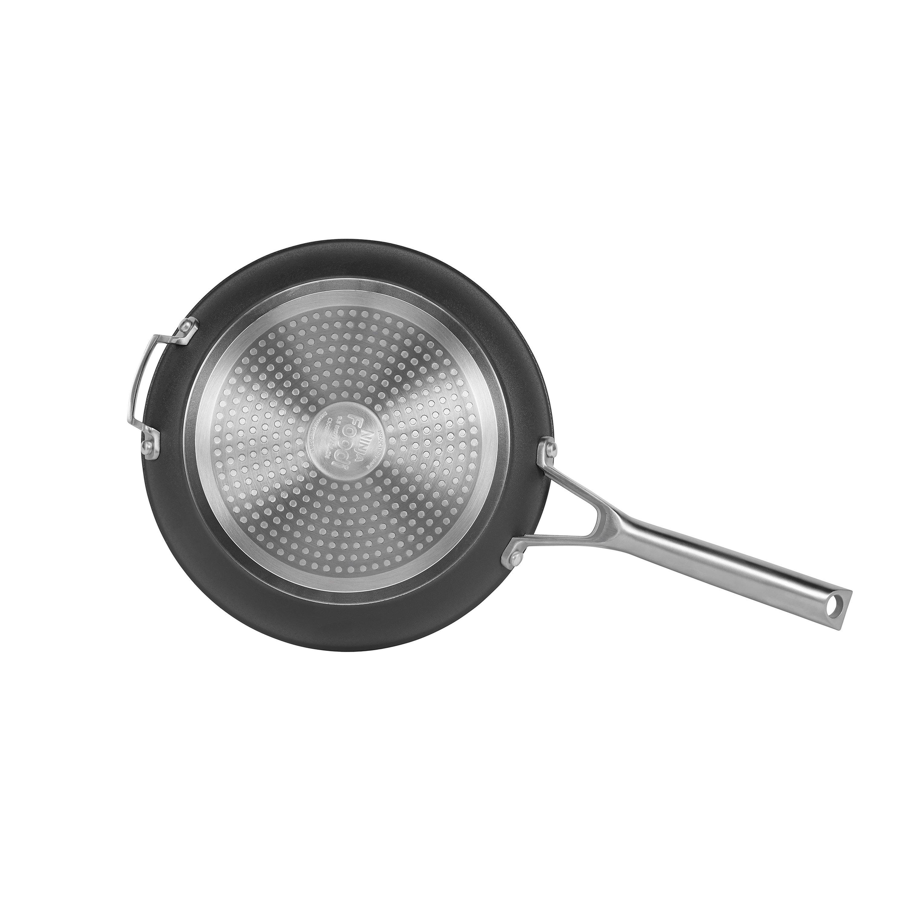 Black / Silver - Ninja - Foodi ZEROSTICK Stackable 2-Piece Frying Pan Set - 2