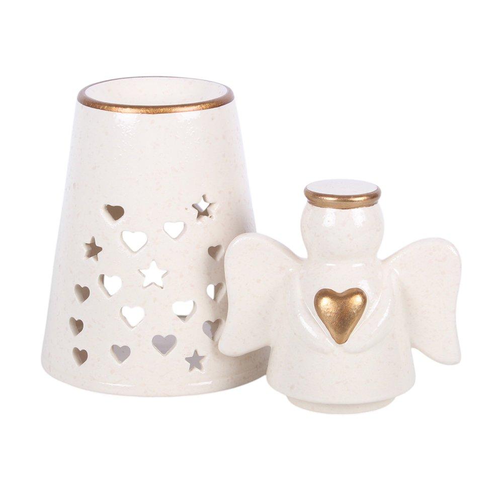 White - Something Different - Angel Shaped Oil Burner - 5