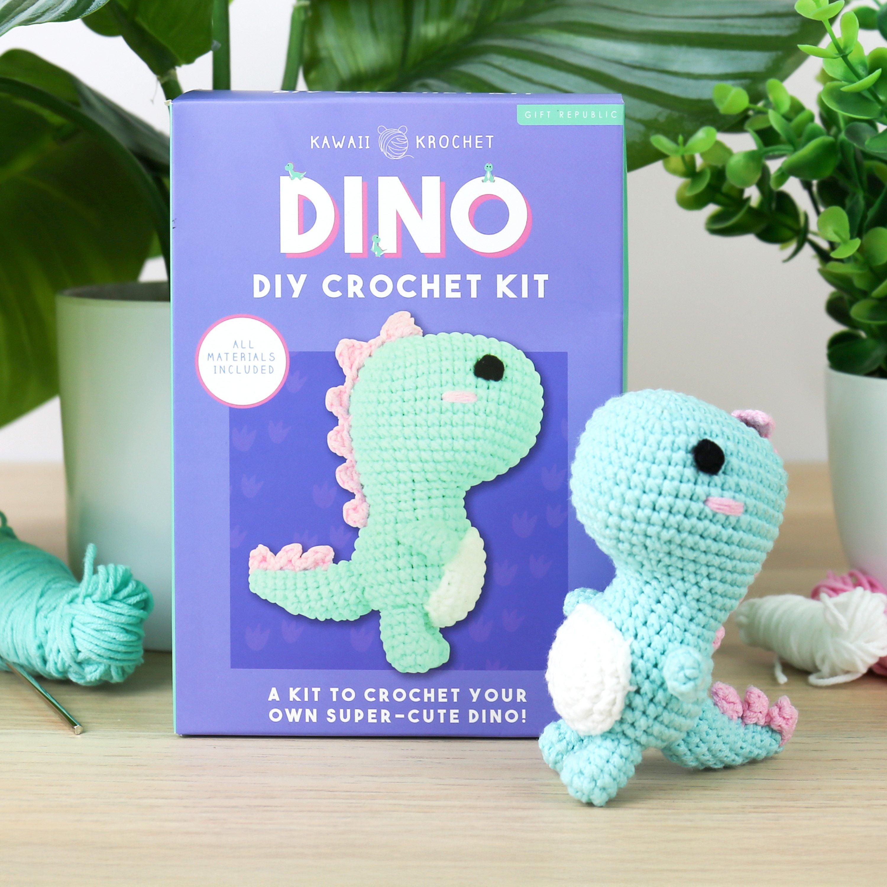 Multi - Gift Republic - DINO CROCHET KIT - 2