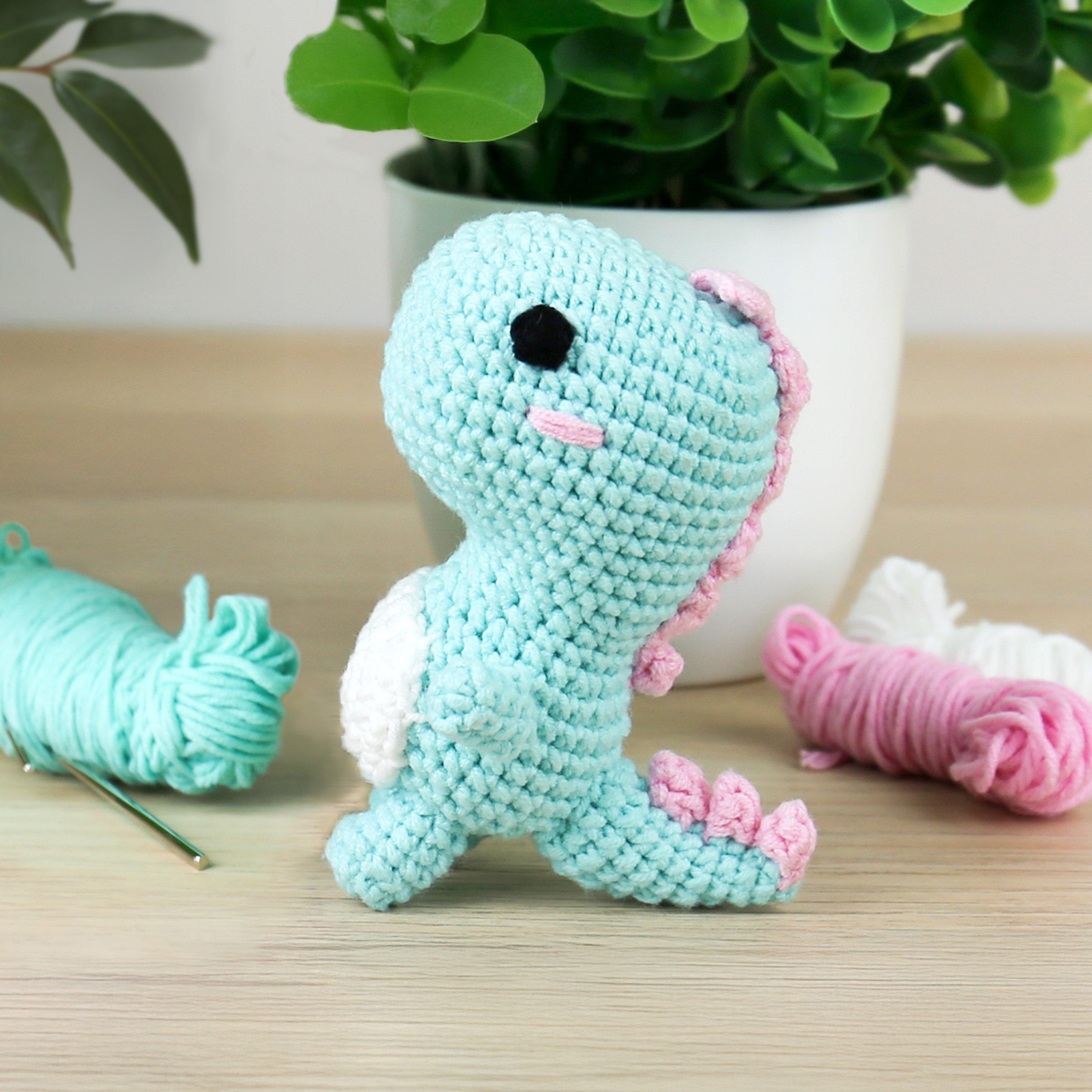 Multi - Gift Republic - DINO CROCHET KIT - 3