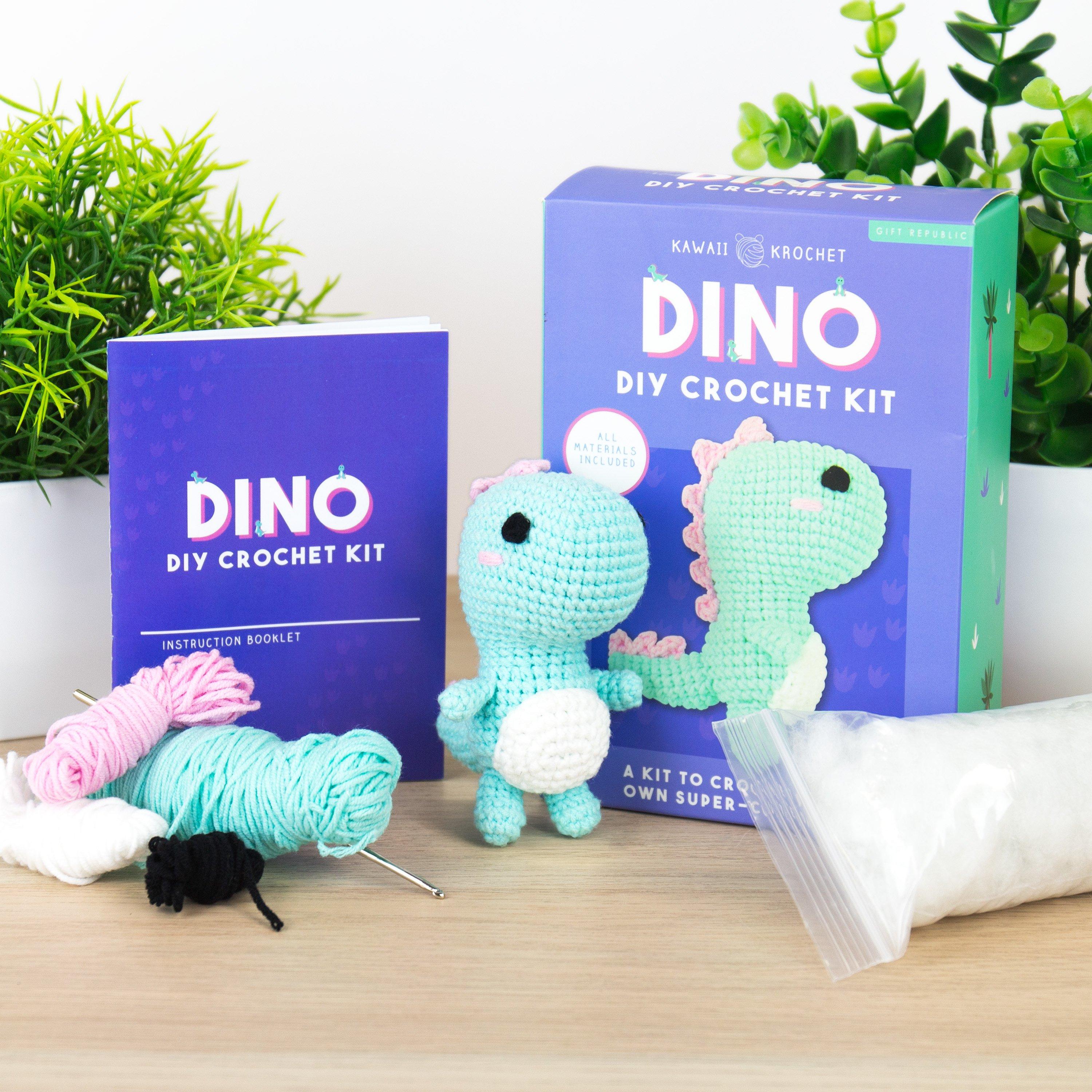 Multi - Gift Republic - DINO CROCHET KIT - 5