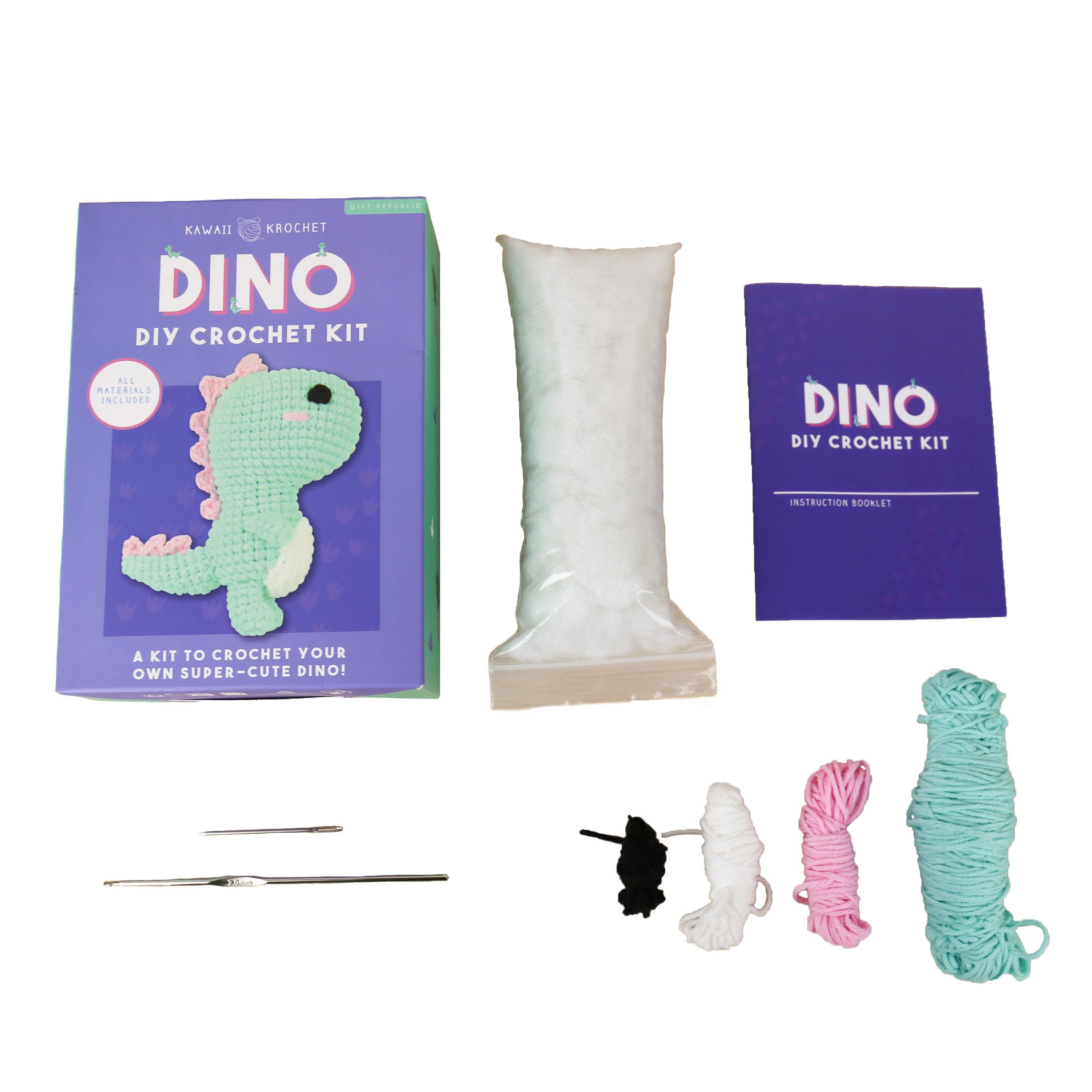Multi - Gift Republic - DINO CROCHET KIT - 8