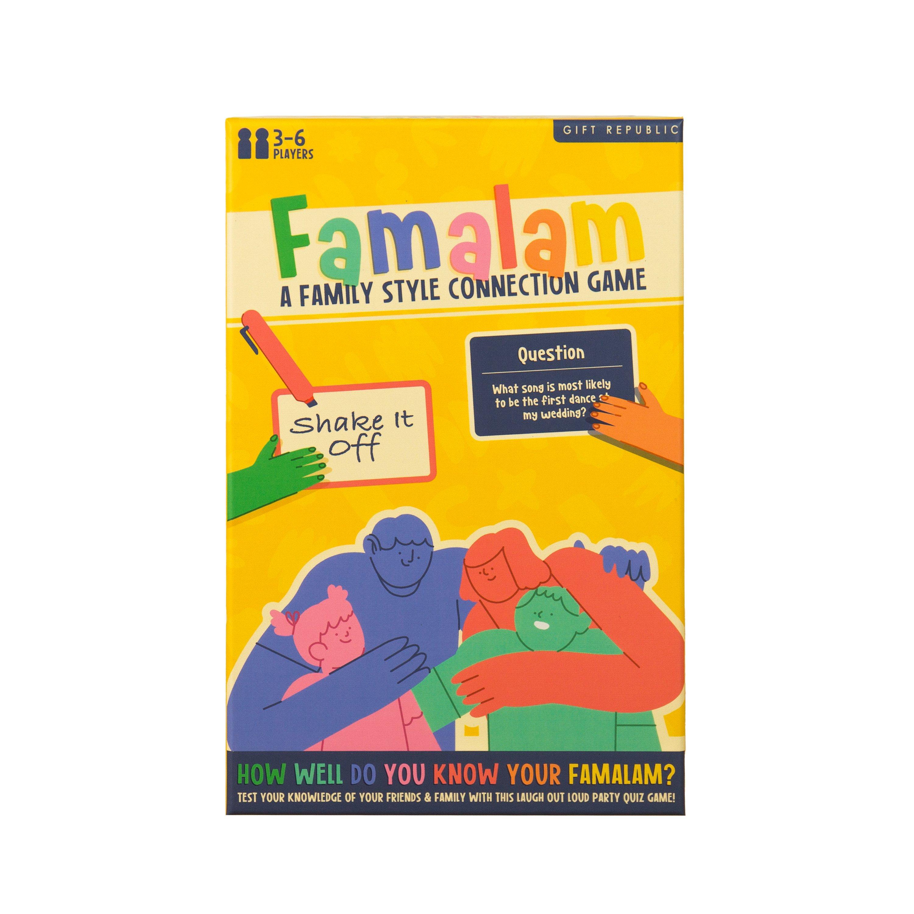 Multi - Gift Republic - Famalam – A Family Style Connection Game - 1