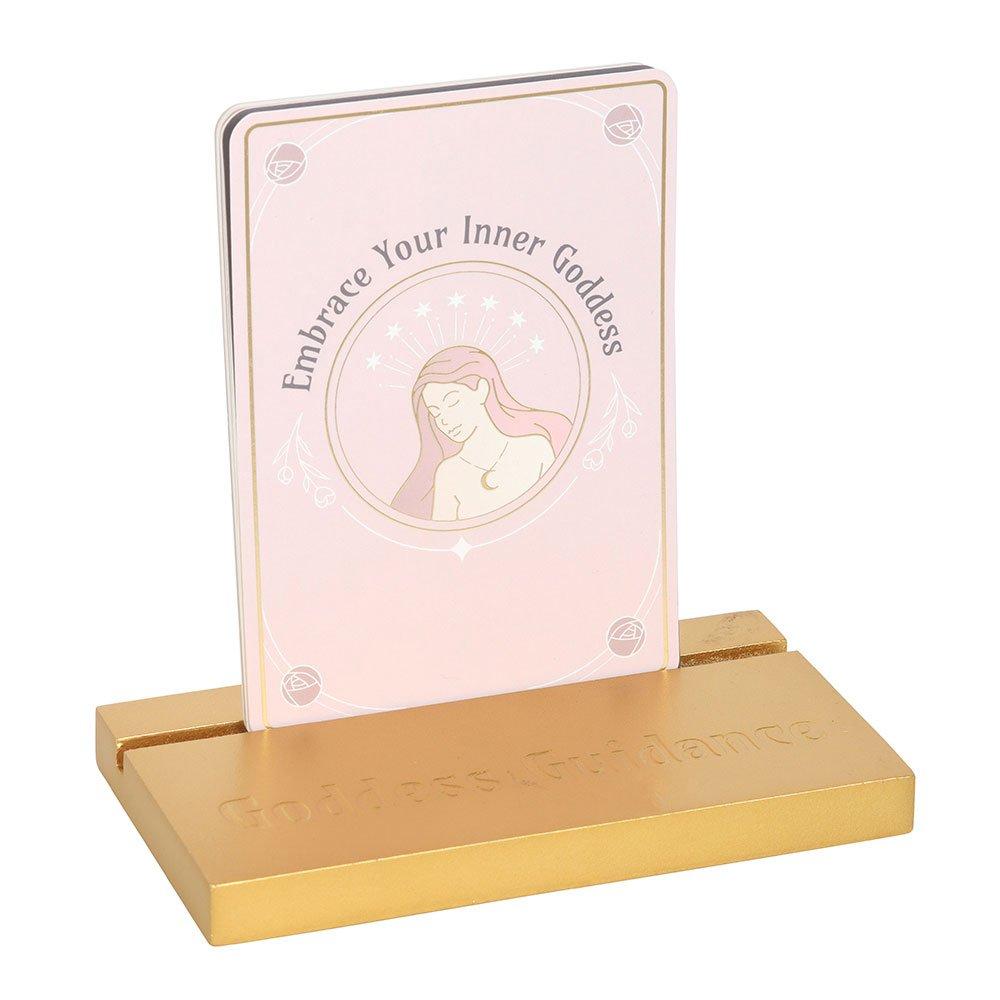 Multi - Something Different - Goddess Energy Affirmation Cards with Wooden Stand - 3
