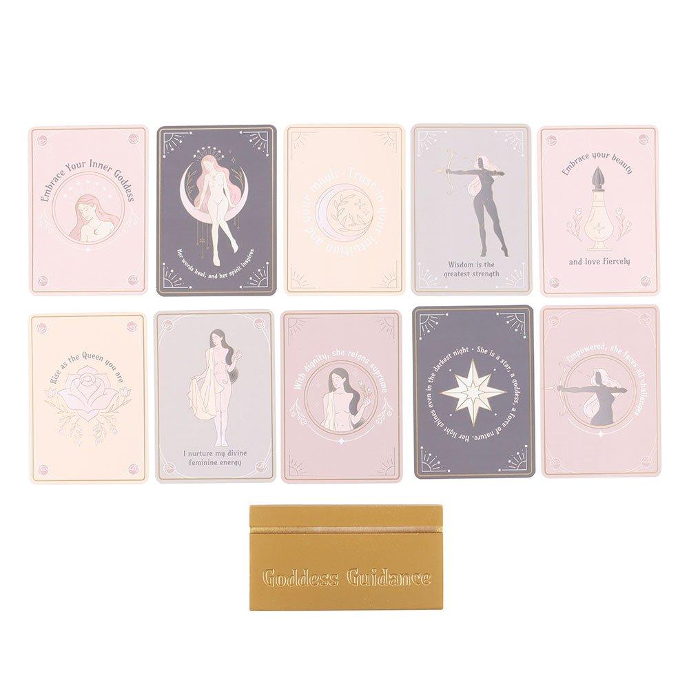 Multi - Something Different - Goddess Energy Affirmation Cards with Wooden Stand - 4