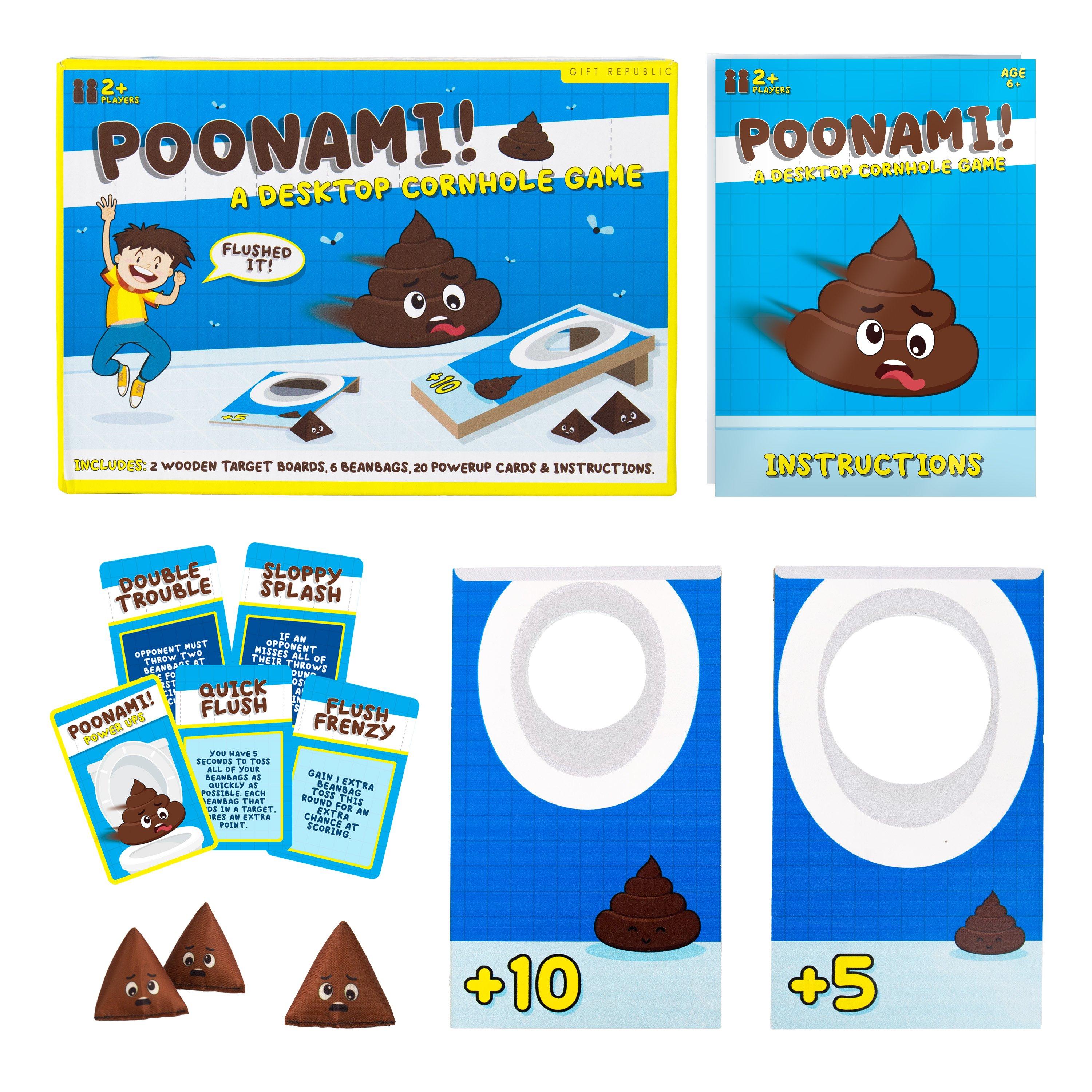 Multi - Gift Republic - Poonami! – Desktop Beanbag Toss Game - 4