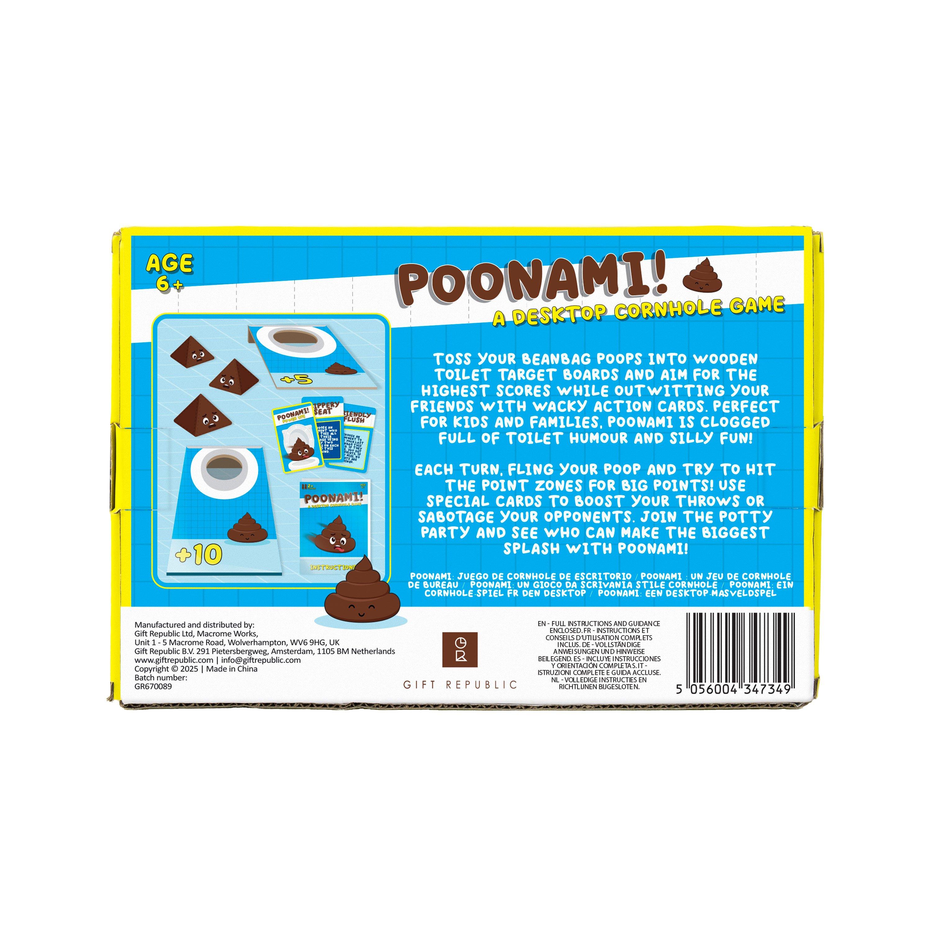 Multi - Gift Republic - Poonami! – Desktop Beanbag Toss Game - 6
