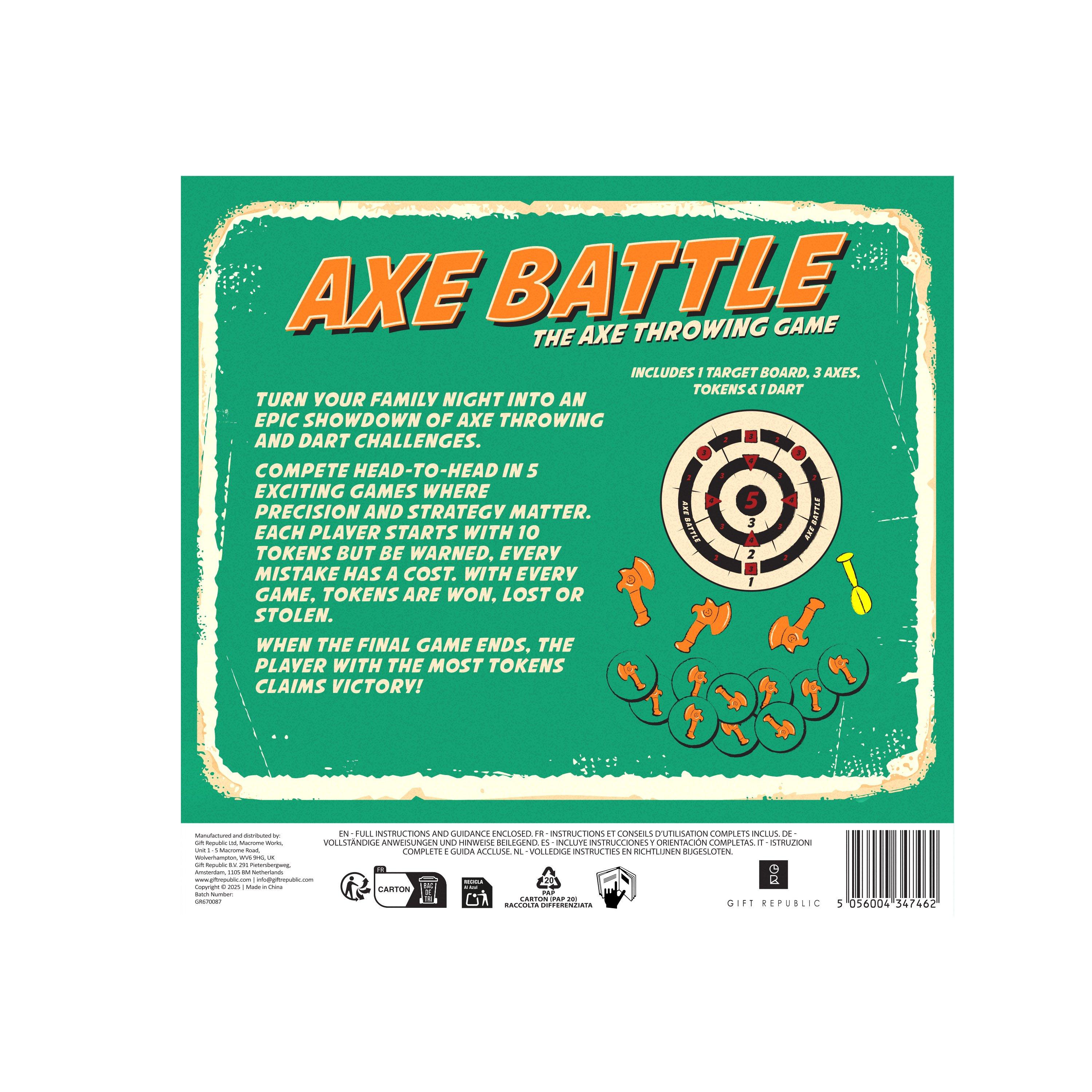Multi - Gift Republic - AXE BATTLE GAME - The Axe throwing Game - 7