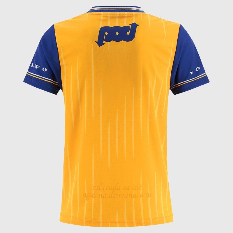 Amber/Royal - ONeills - Clare Home Shirt 2024 Juniors - 2