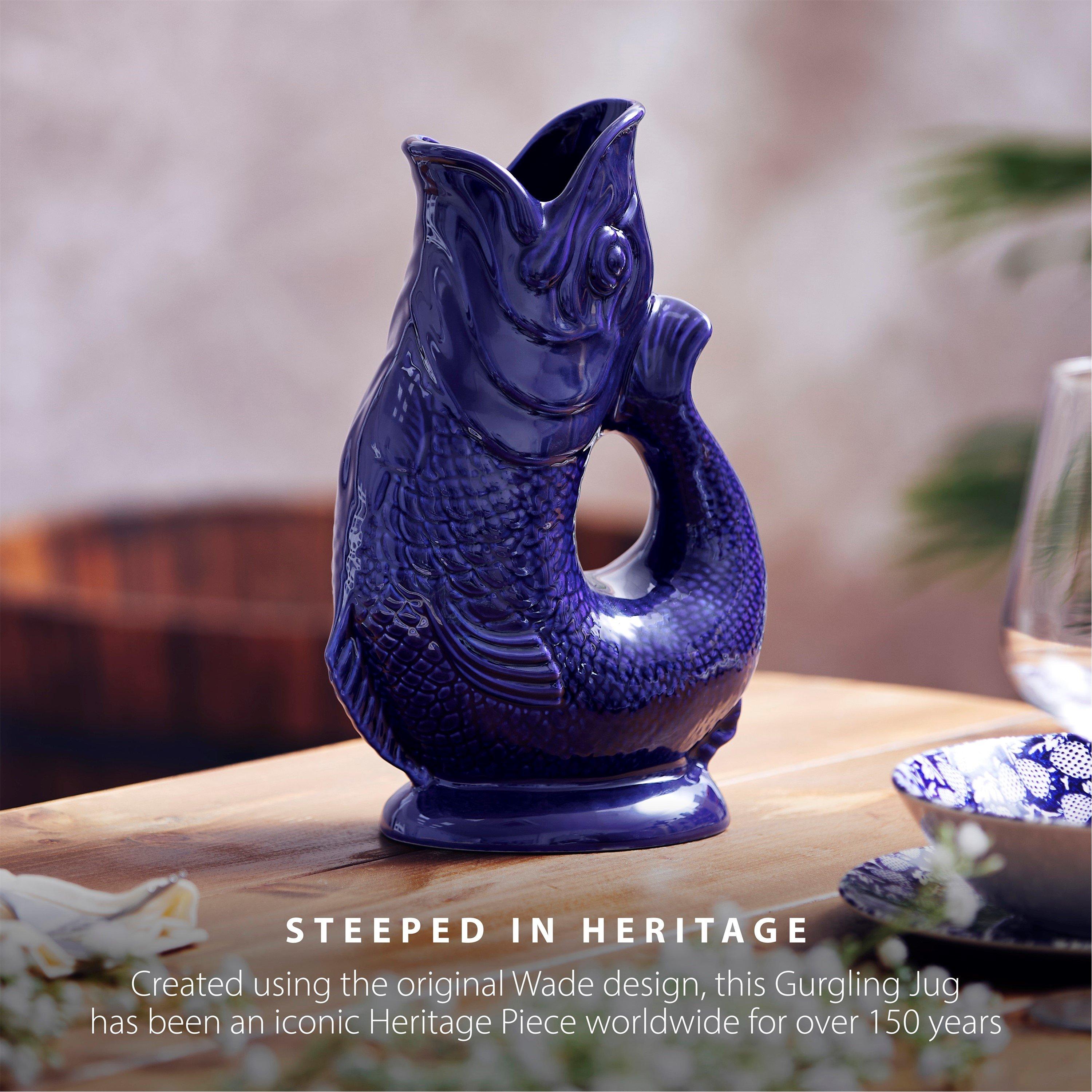 Blue - WADE - Wade Fish Jug 0.6L Cobalt - 3