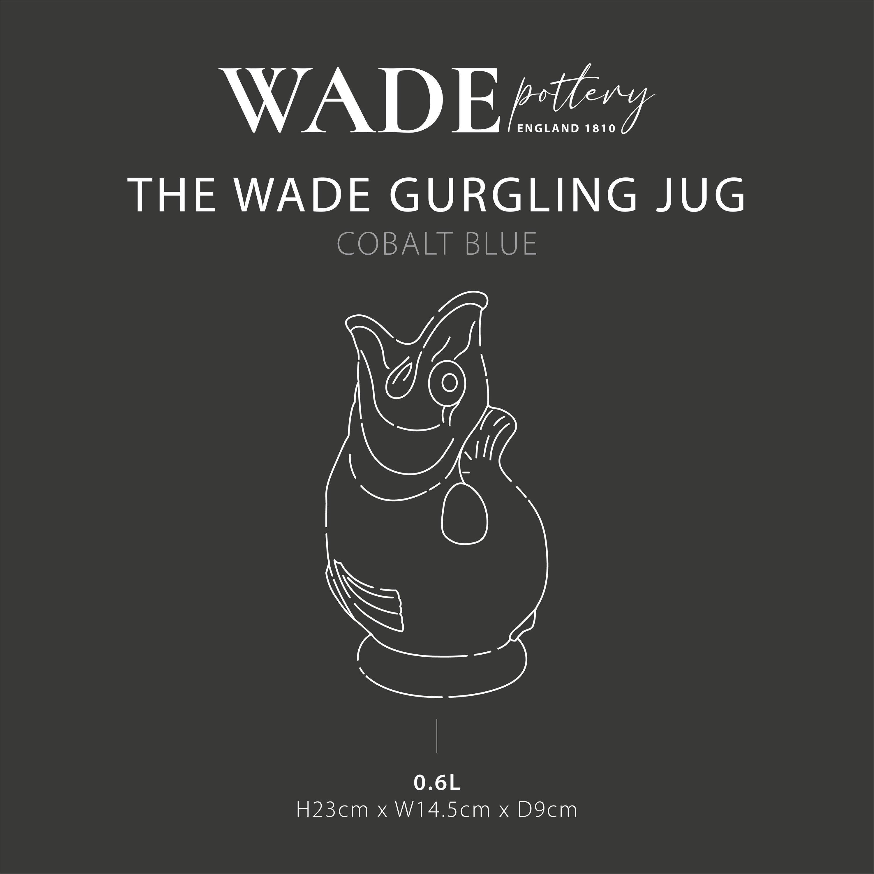 Blue - WADE - Wade Fish Jug 0.6L Cobalt - 6