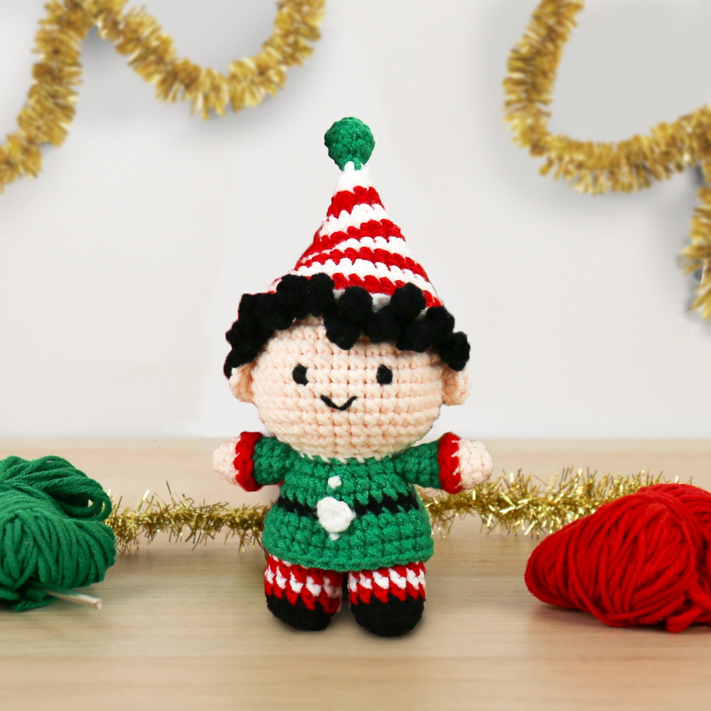 Multi - Gift Republic - Festive Elf – DIY Crochet Kit - 4